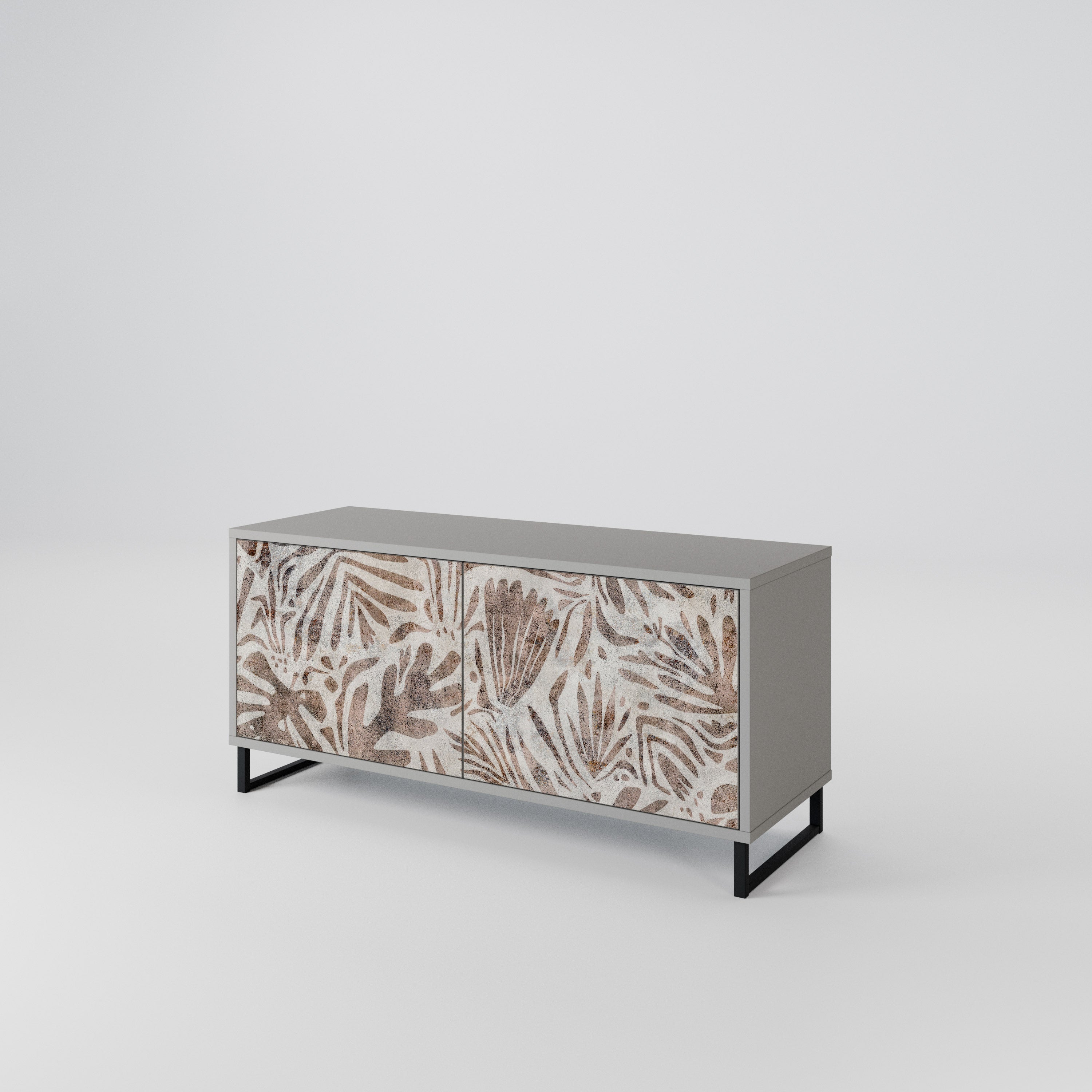 PASSING TIME Compact 2-Door TV Cabinet