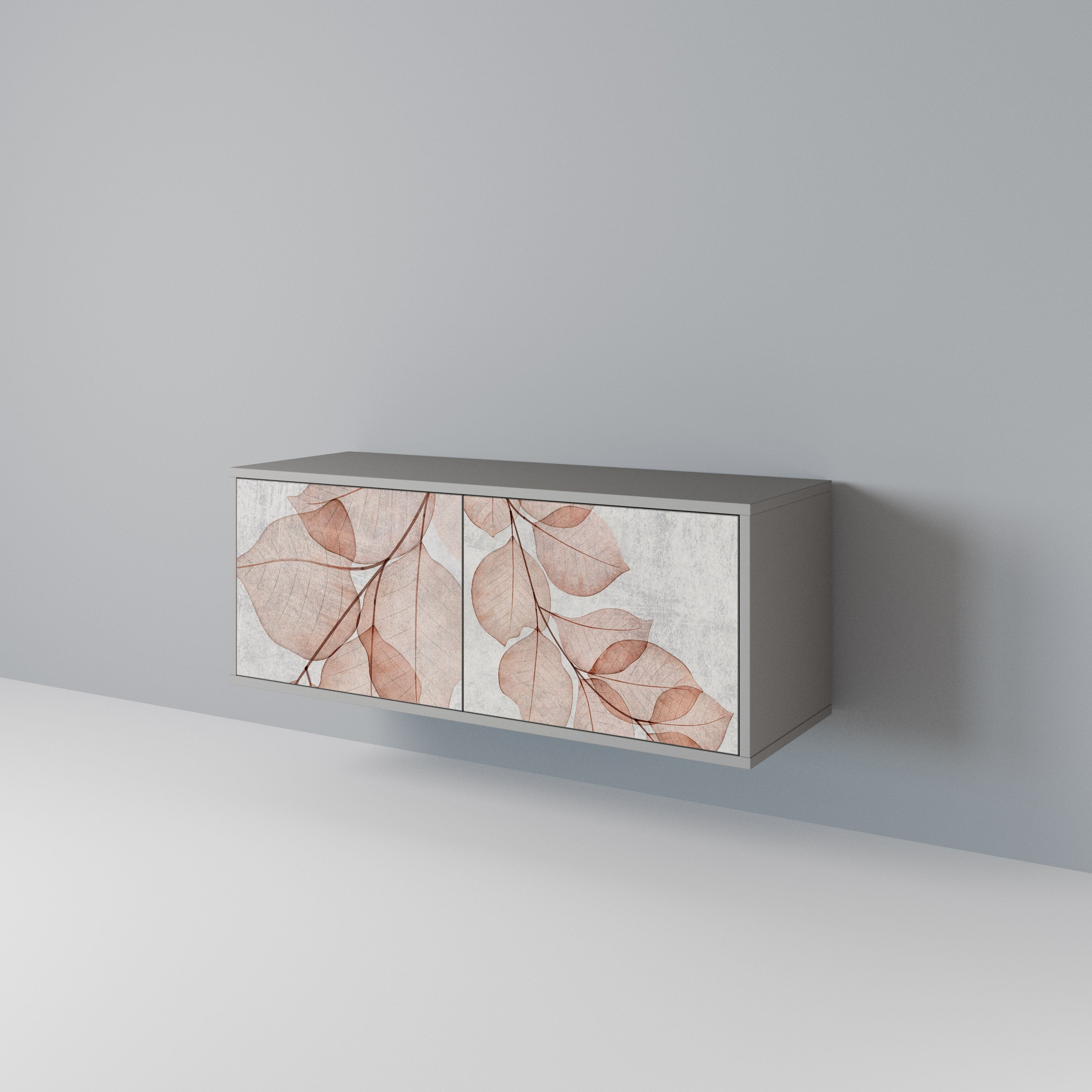 AUTUMN FRAGILITY Compact 2-Door TV Cabinet