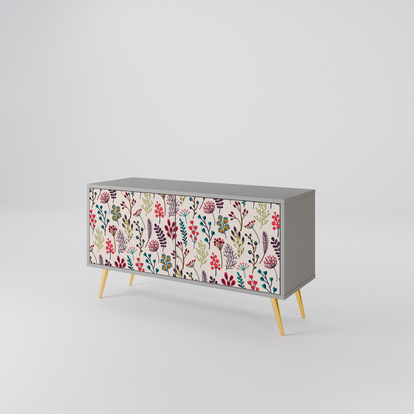 AUTUMN SUNDRIES Kompaktní dvoudveřový TV stolek