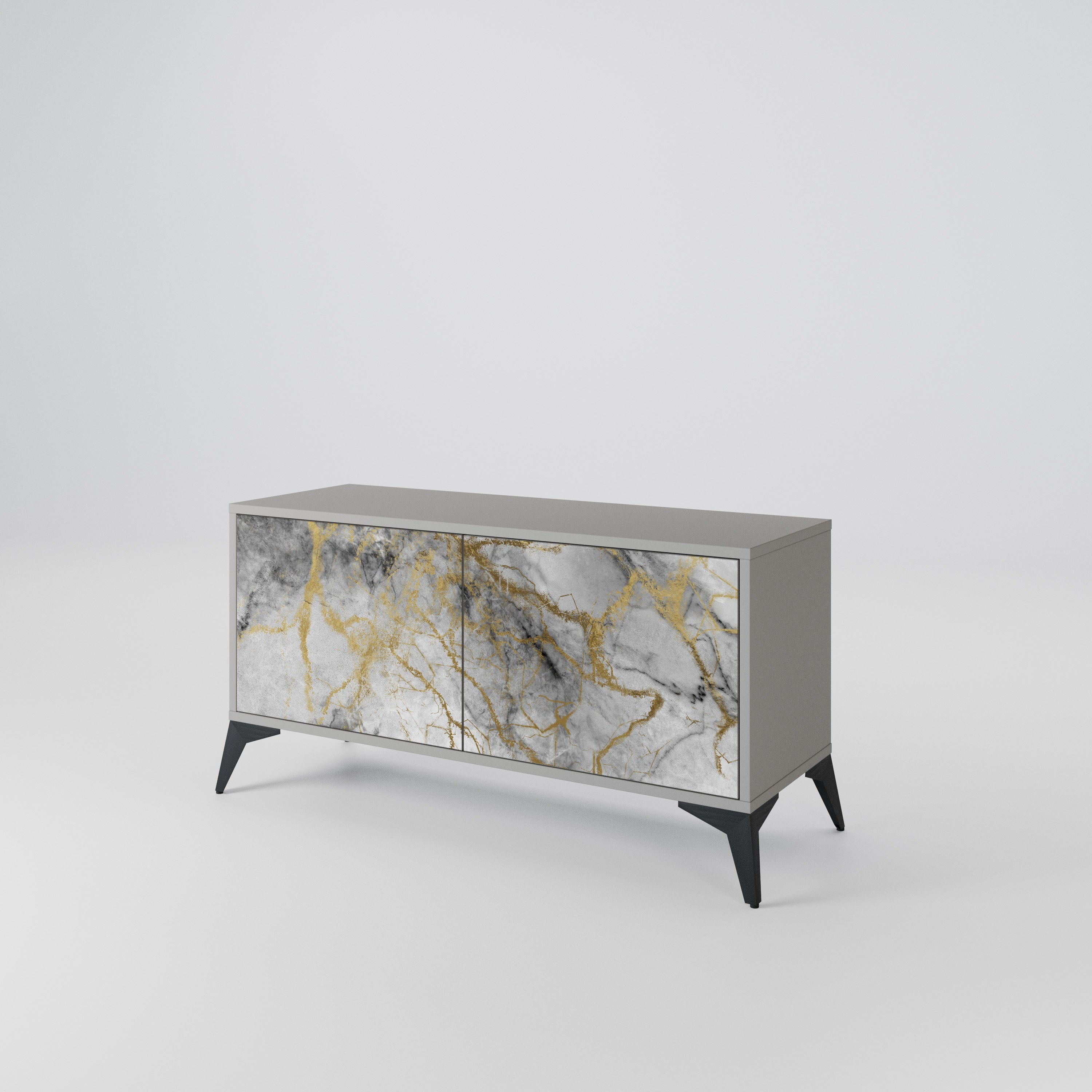 TIMELESS GLIDE Kompaktní dvoudveřový TV stolek