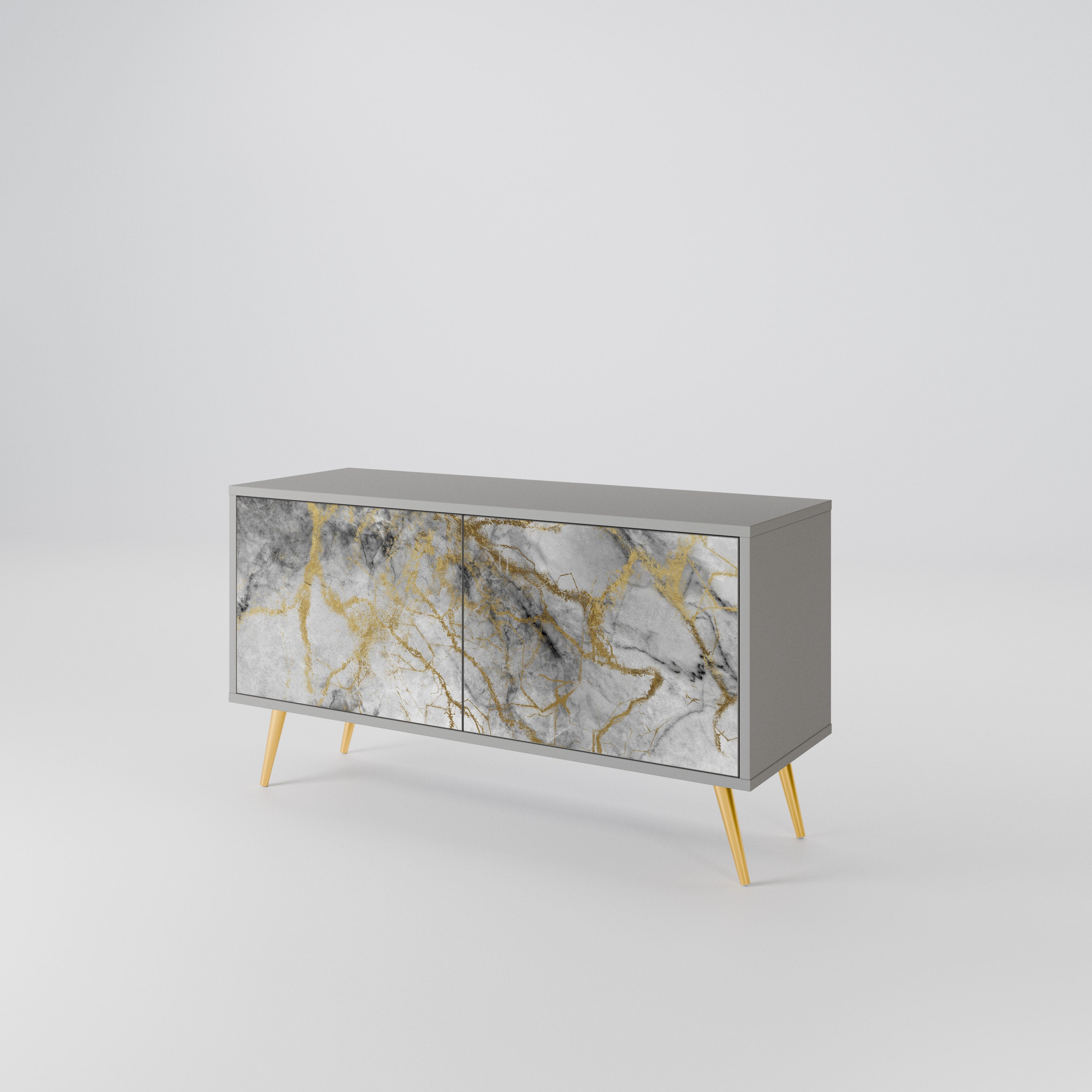 TIMELESS GLIDE Kompaktní dvoudveřový TV stolek