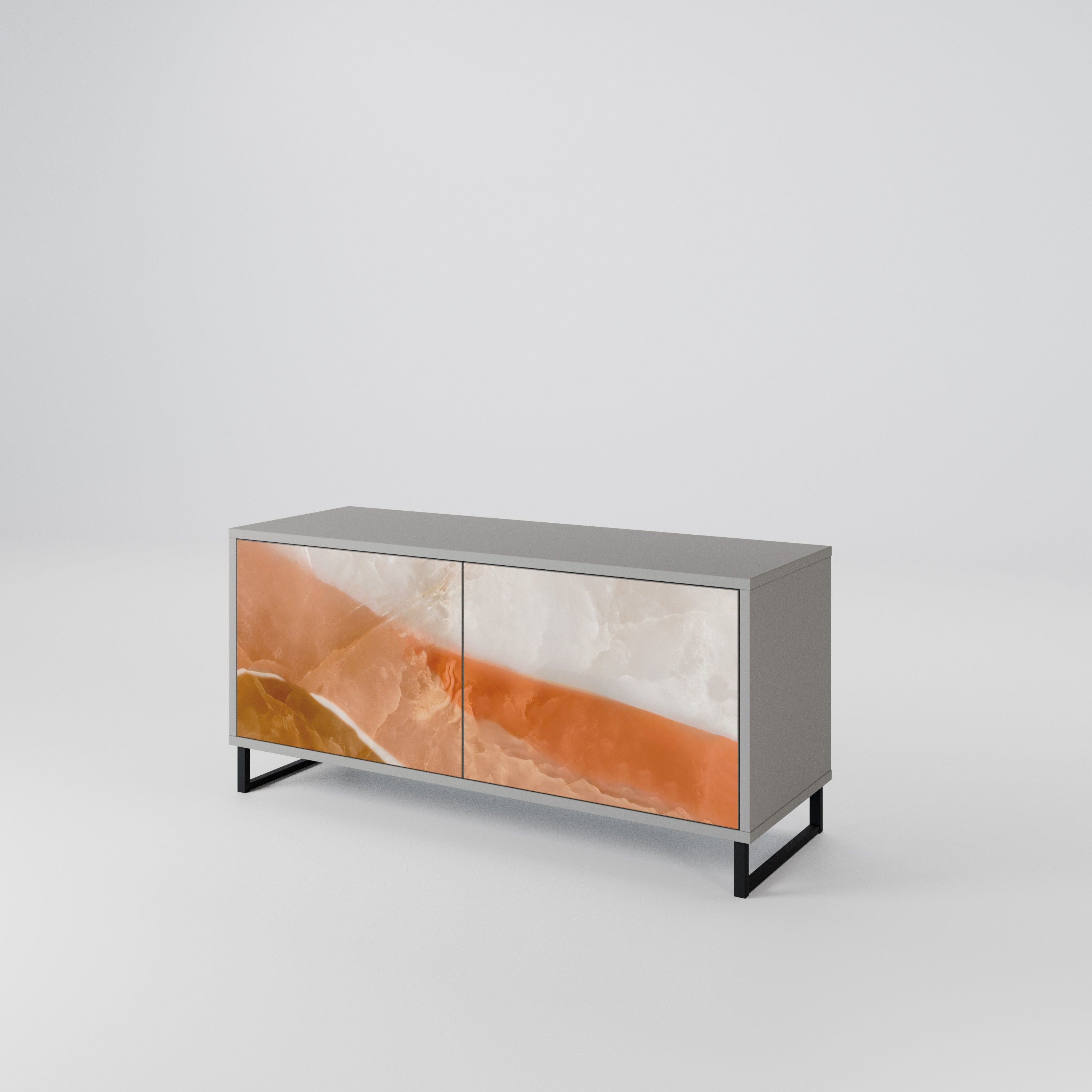 SANDHILLS SPLENDOUR Kompaktní dvoudveřový TV stolek