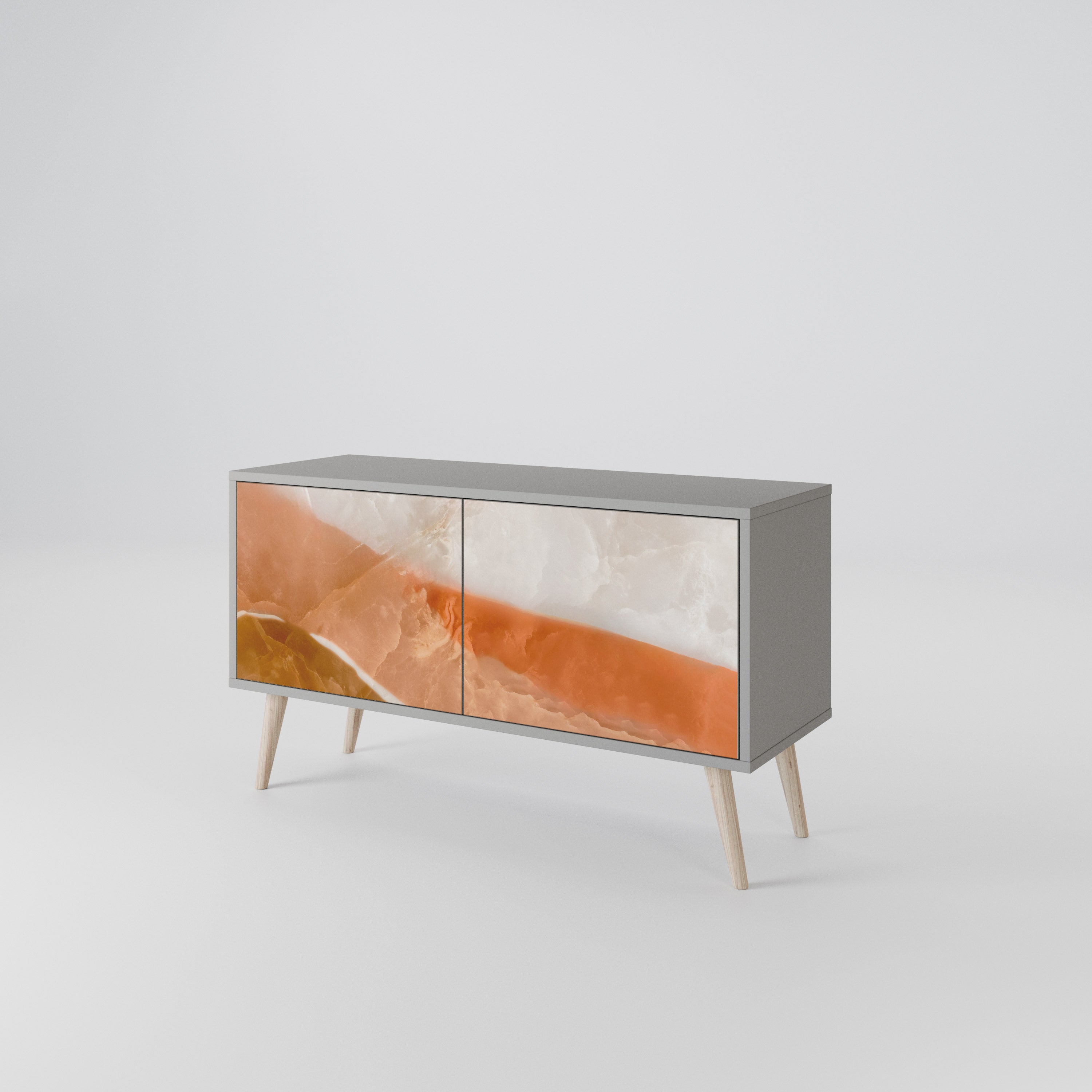 SANDHILLS SPLENDOUR Kompaktní dvoudveřový TV stolek