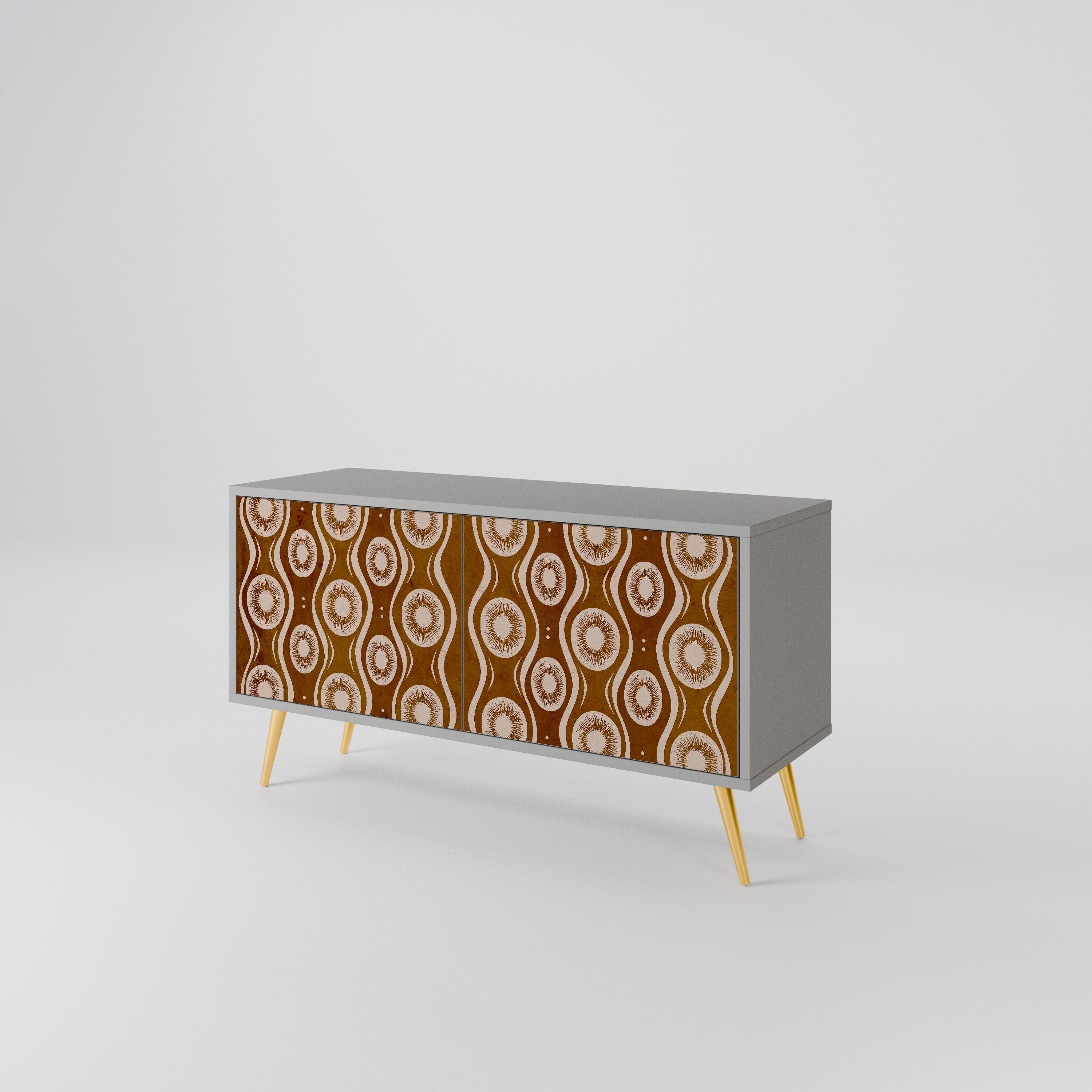 BROWN EYES Kompaktní dvoudveřový TV stolek