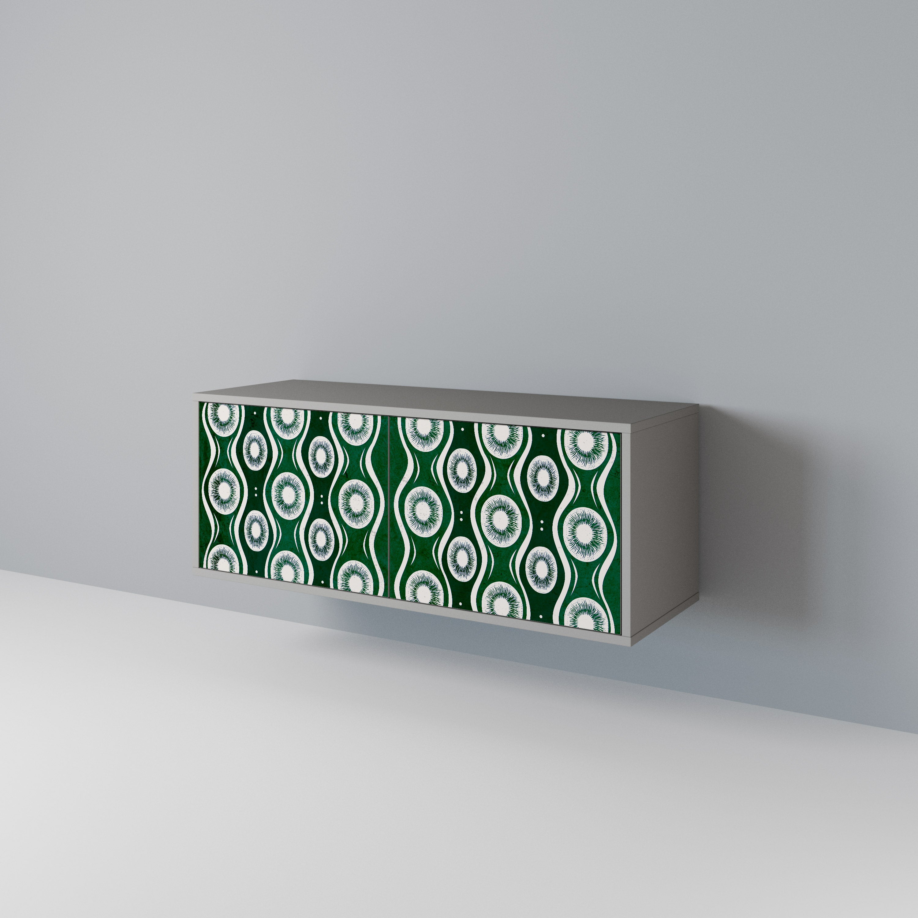 GREEN EYES Kompaktní dvoudveřový TV stolek