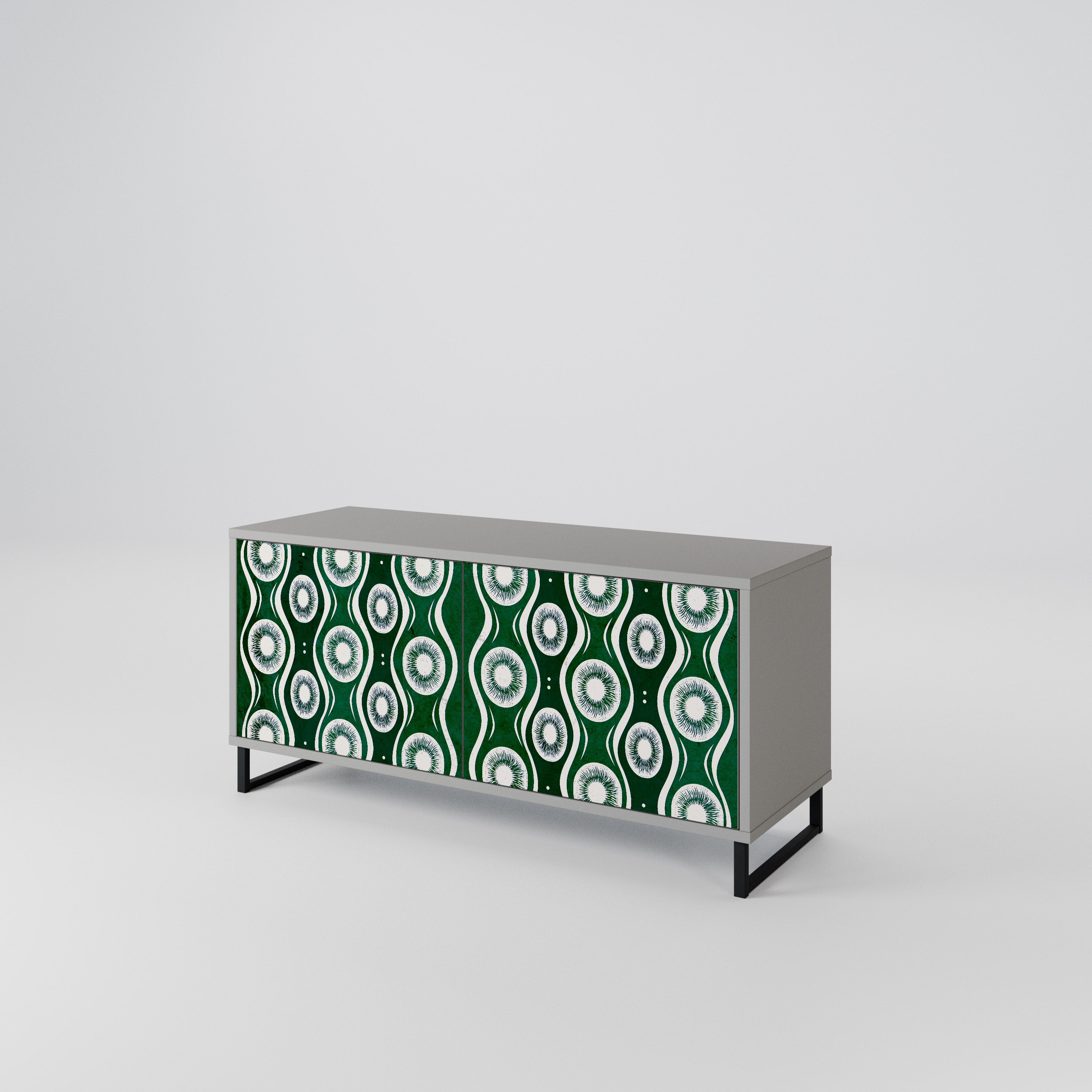 GREEN EYES Kompaktní dvoudveřový TV stolek