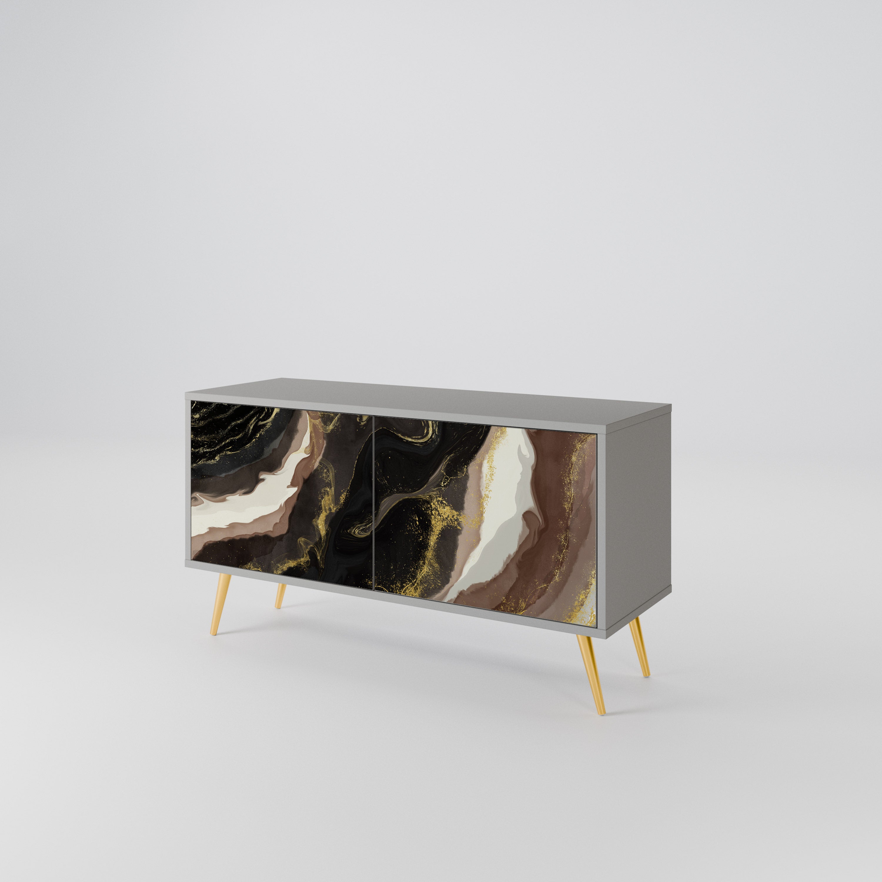 GOLD DUST Compact 2-Door TV Cabinet