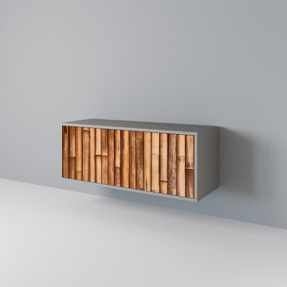 NATURAL WOOD Kompaktní dvoudveřový TV stolek