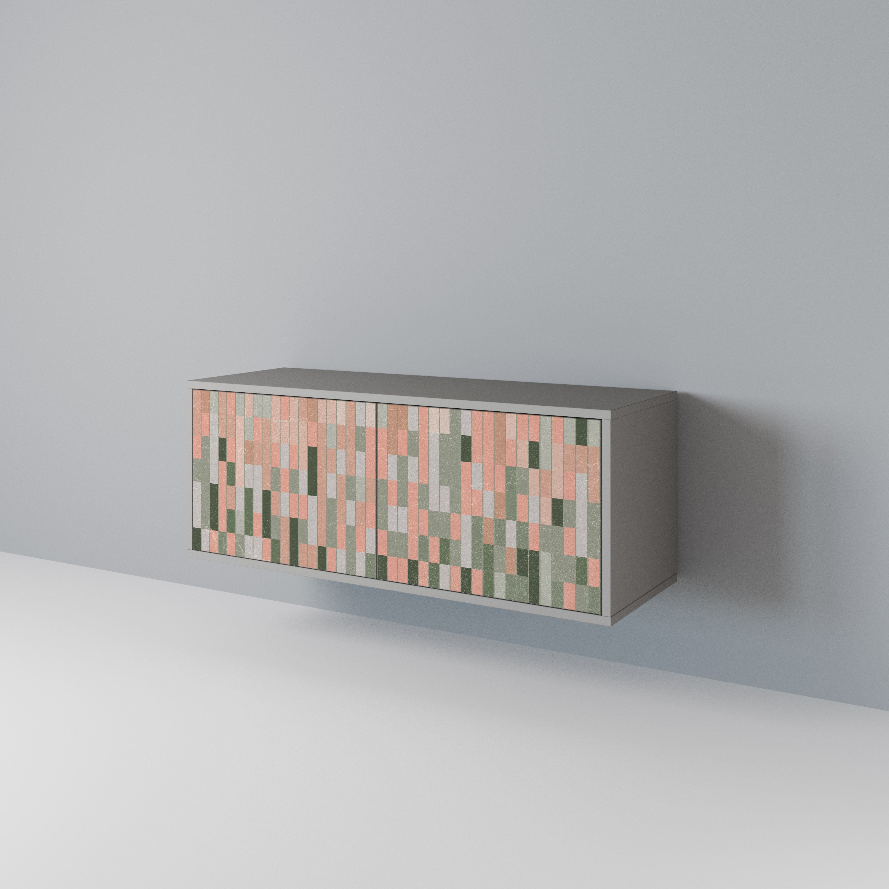 BUILDING THE FUTURE Kompaktní dvoudveřový TV stolek