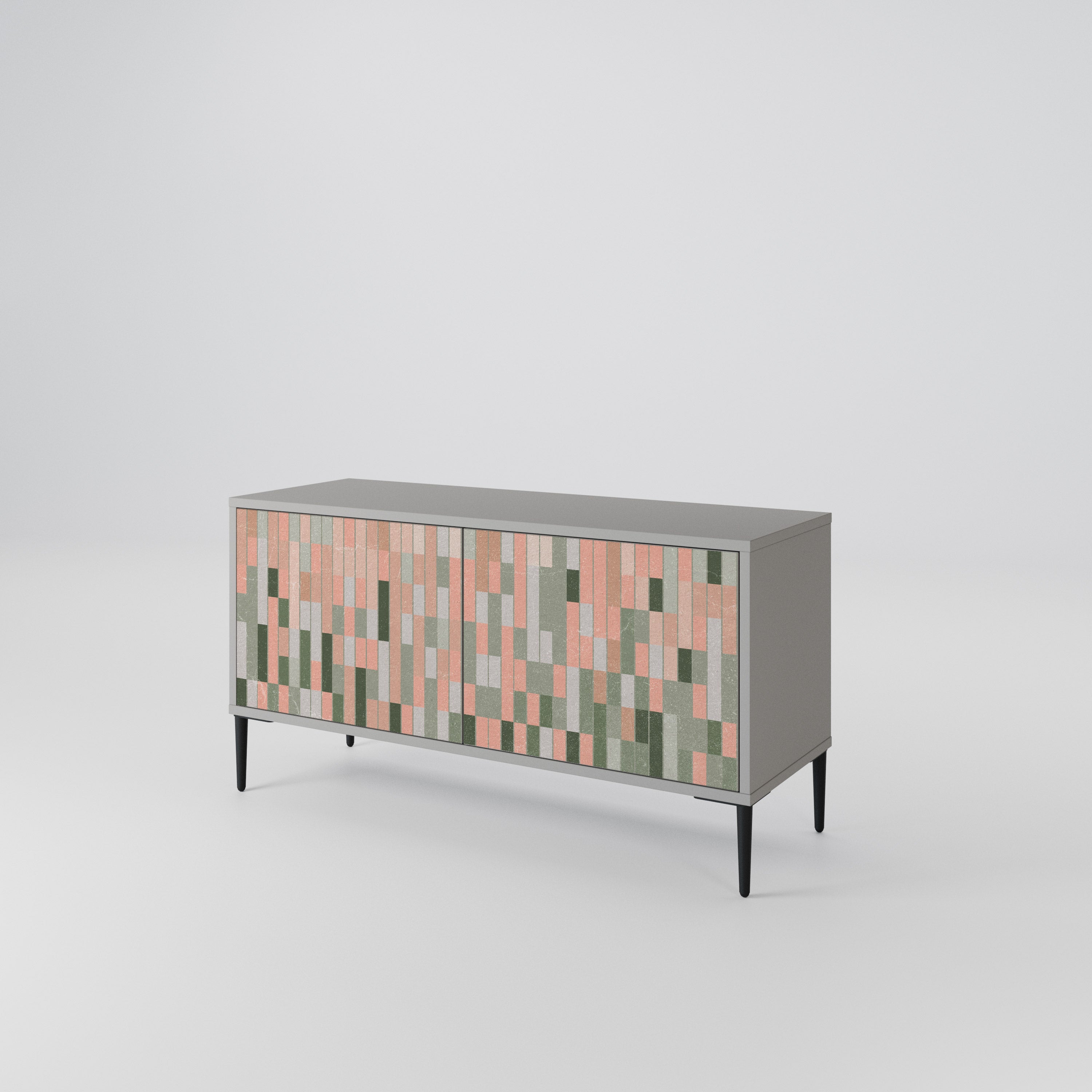 BUILDING THE FUTURE Kompaktní dvoudveřový TV stolek