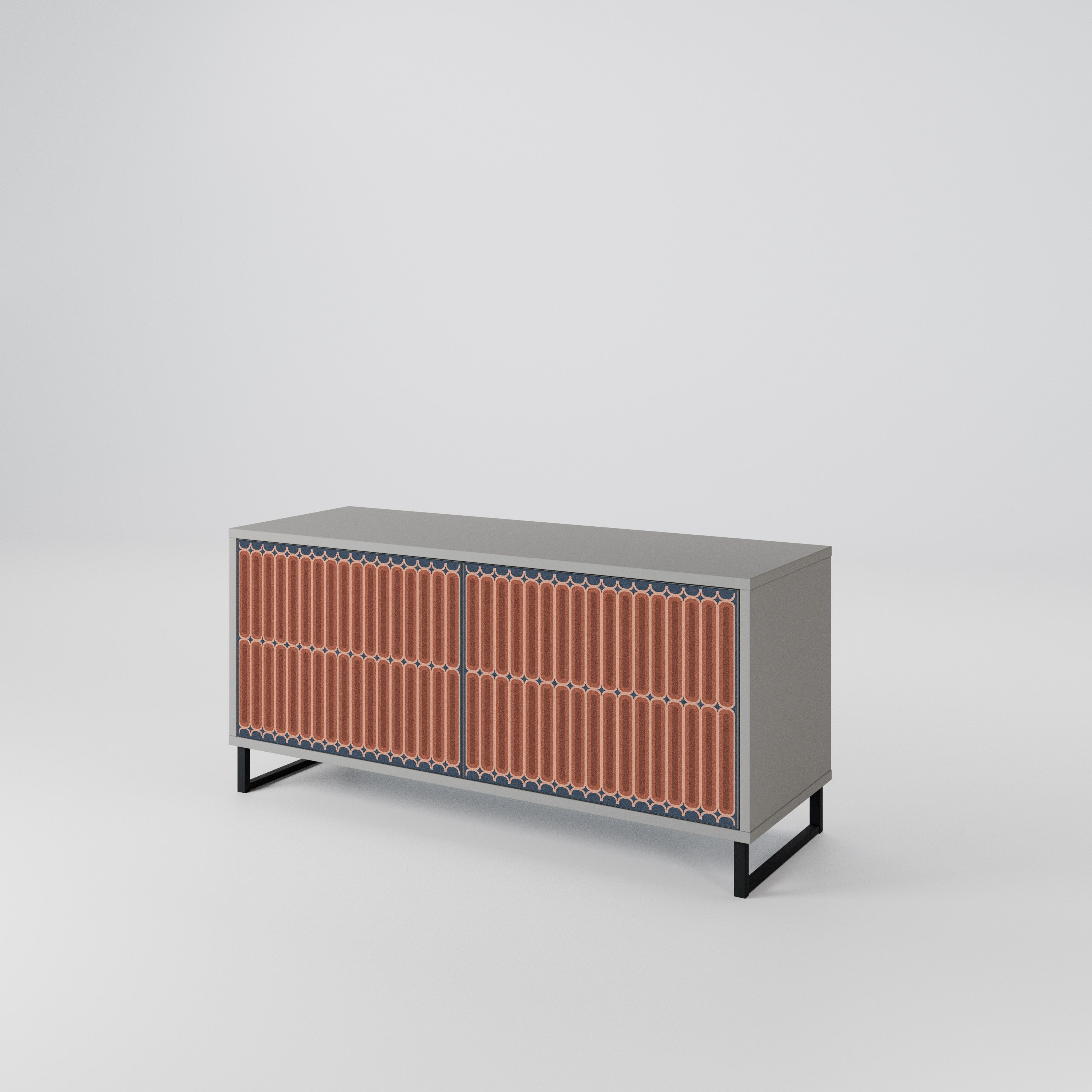 HYPNOTIC GATE Kompaktní dvoudveřový TV stolek