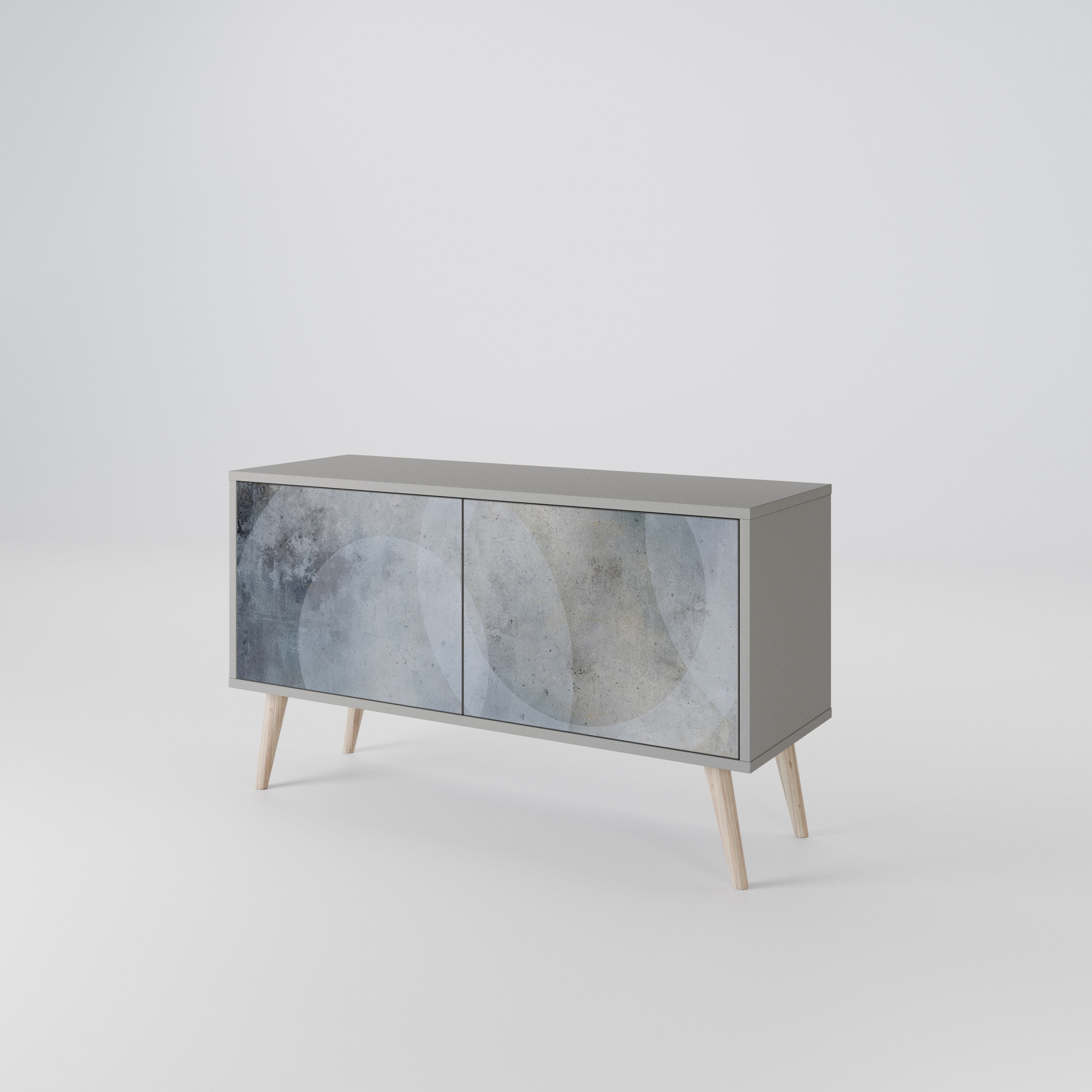 MUTED ARC Compact 2-Door TV Cabinet