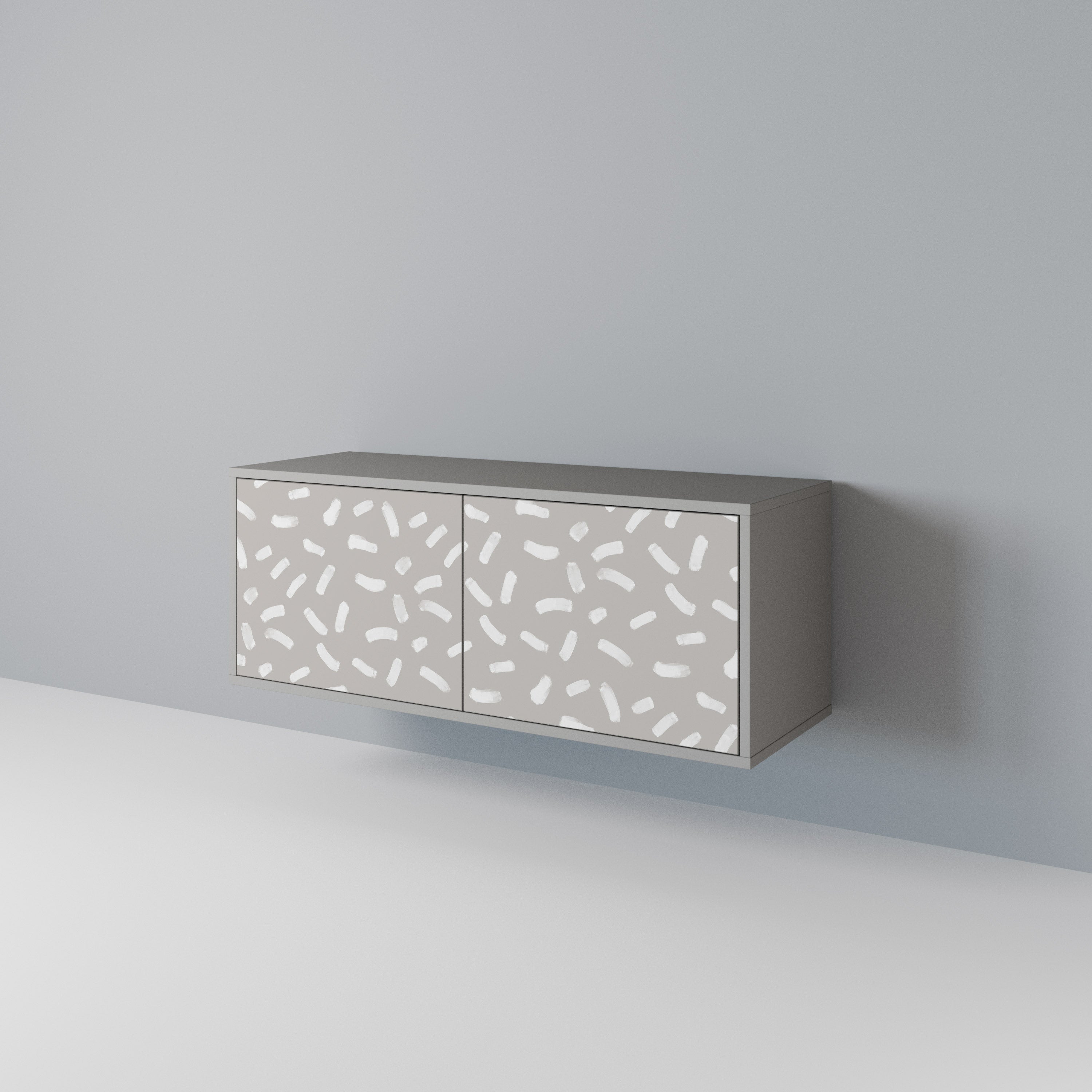 PASSING SECONDS Compact 2-Door TV Cabinet