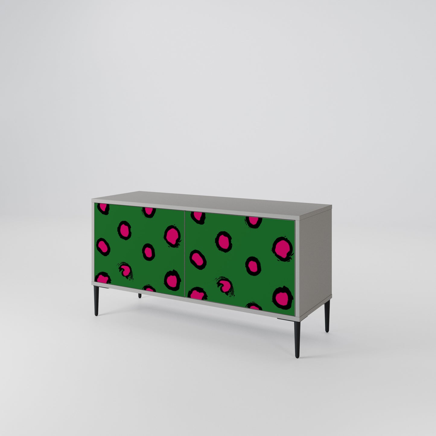 FUNKY SPOTS Kompaktní dvoudveřový TV stolek