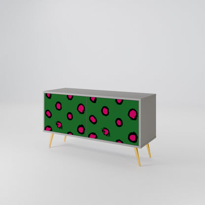 FUNKY SPOTS Kompaktní dvoudveřový TV stolek