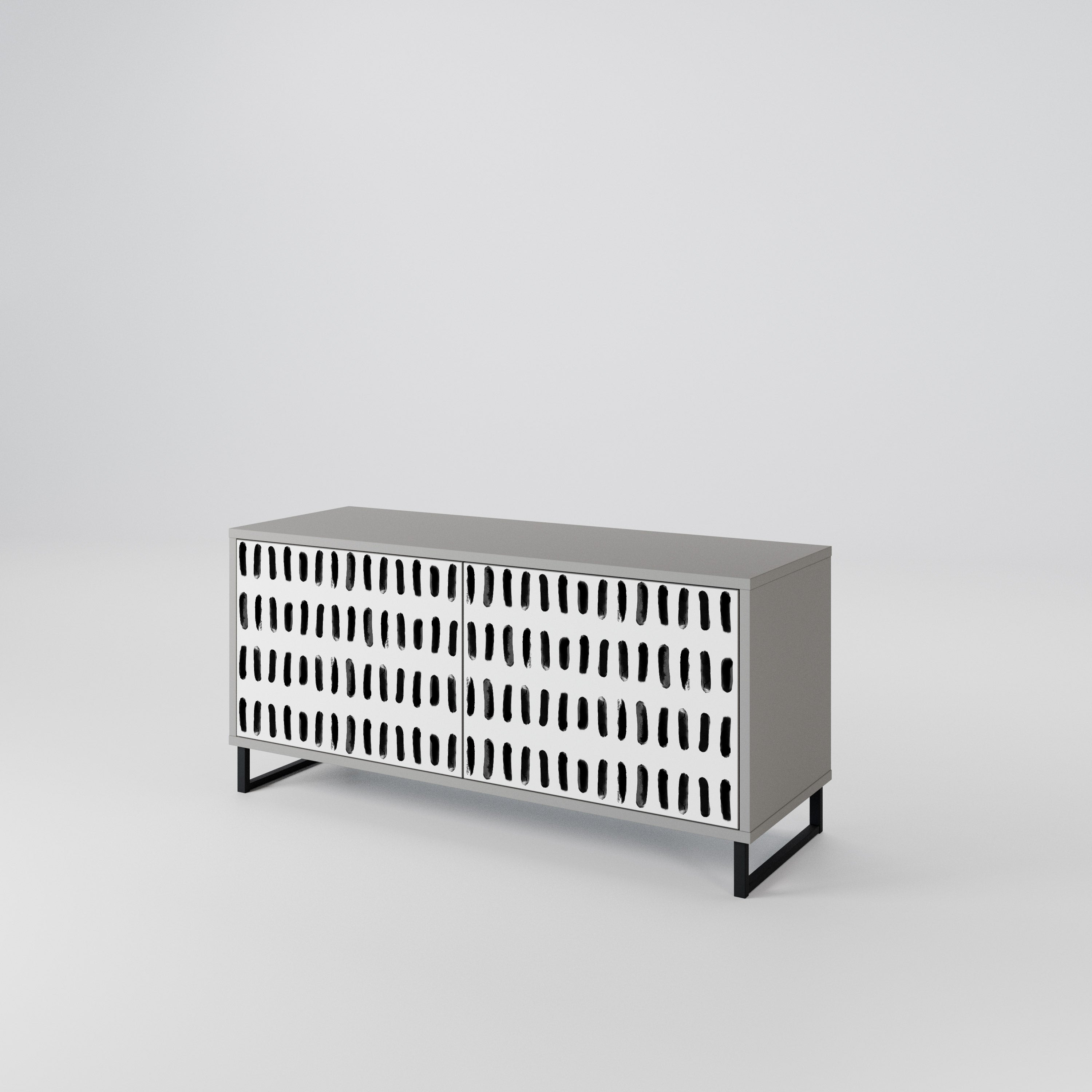 NIGHTY MELODIES Compact 2-Door TV Cabinet