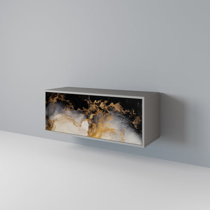 MARBLE OF TOMMORROW Kompaktní dvoudveřový TV stolek