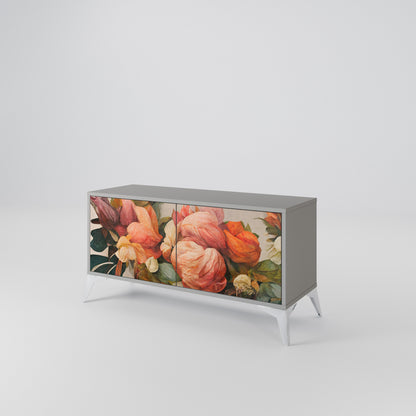 STYLISH BEAUTY Kompaktní dvoudveřový TV stolek