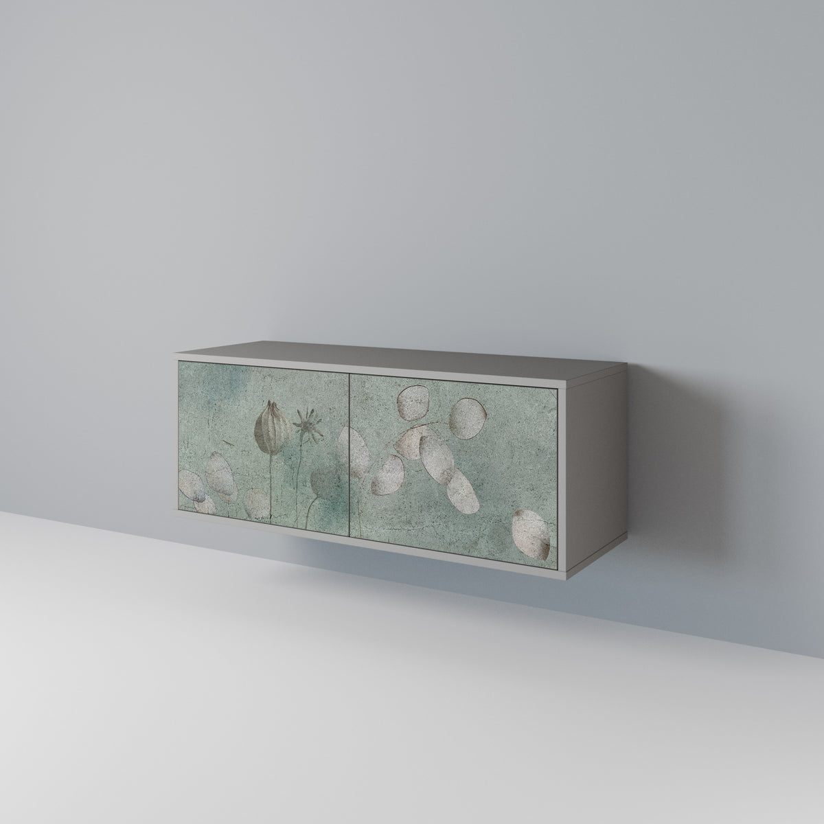 NIGHT LADY Kompaktní dvoudveřový TV stolek