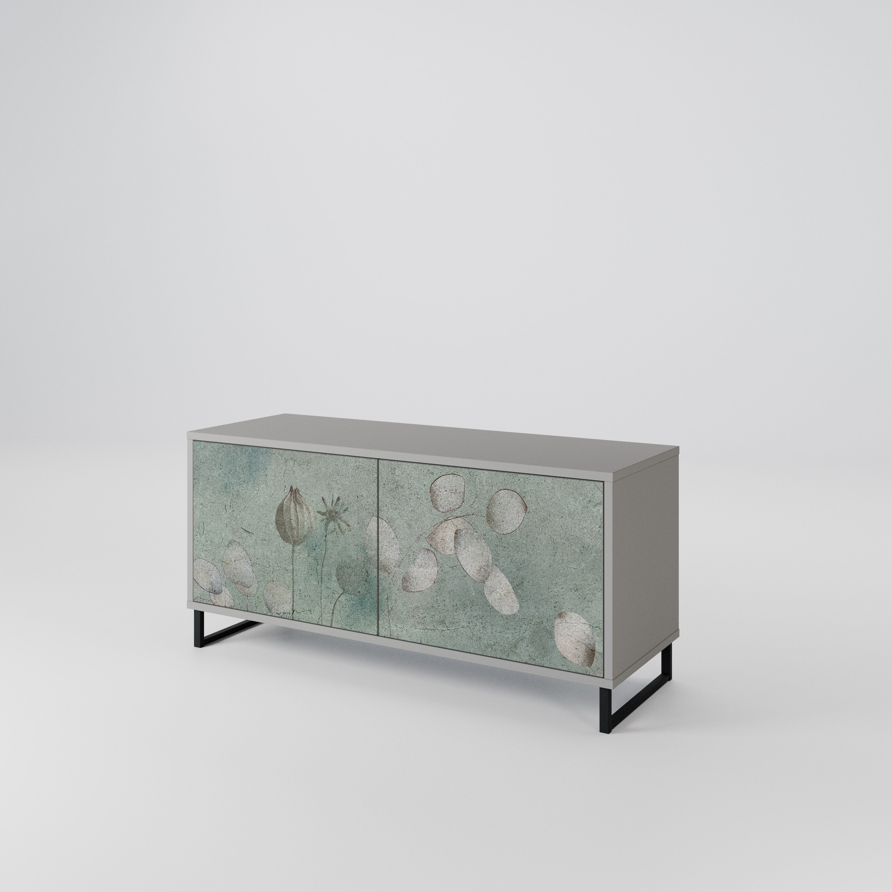 NIGHT LADY Compact 2-Door TV Cabinet