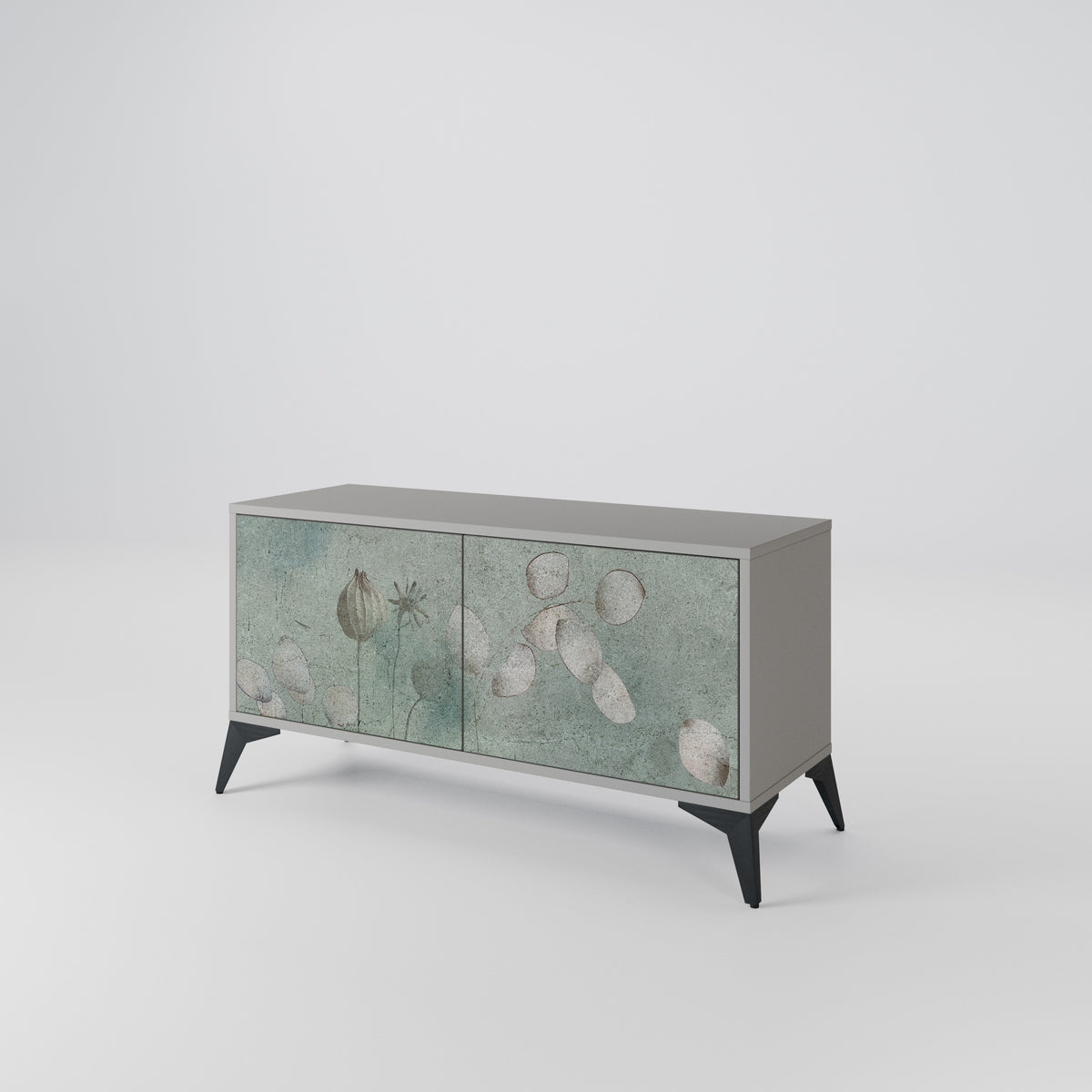 NIGHT LADY Kompaktní dvoudveřový TV stolek