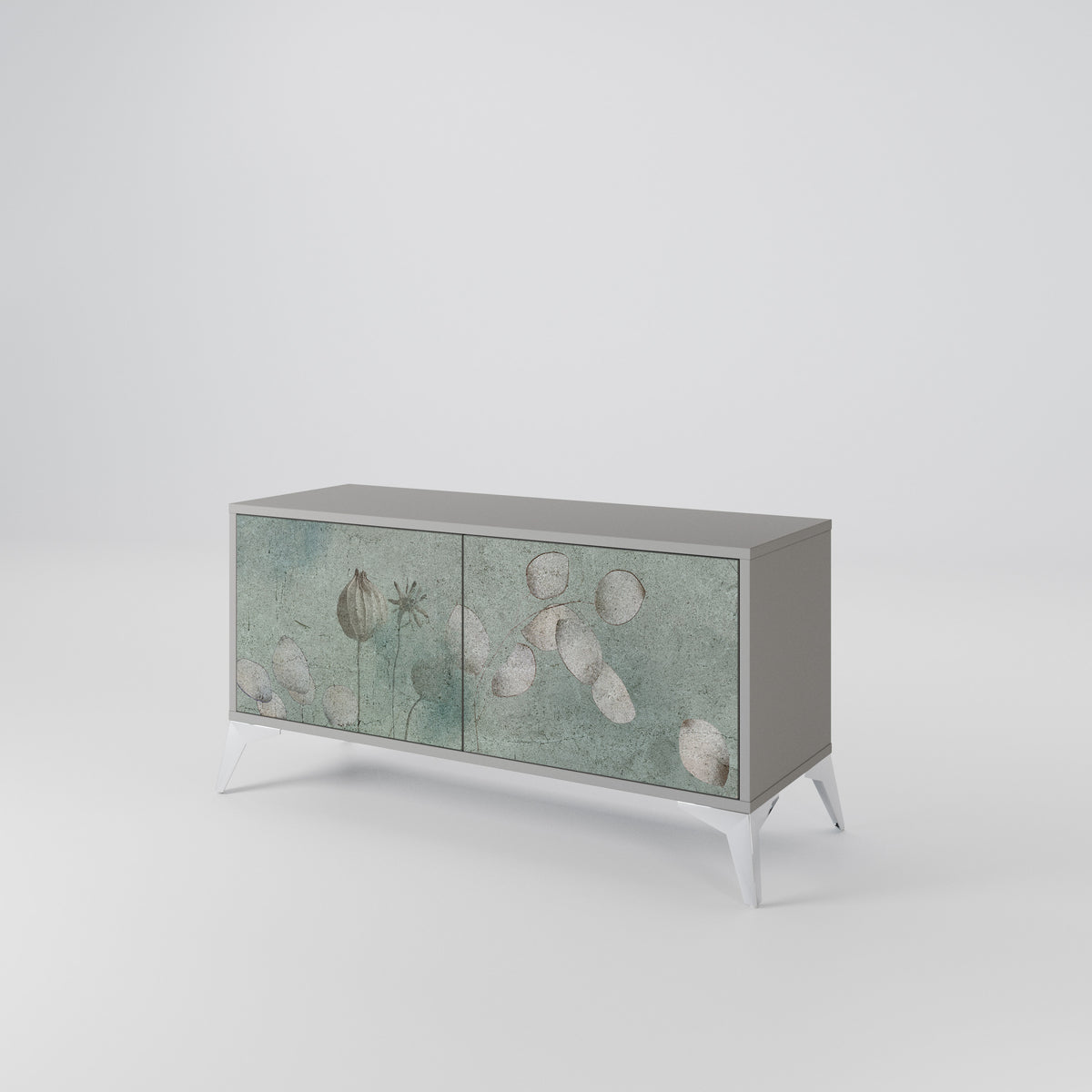 NIGHT LADY Kompaktní dvoudveřový TV stolek