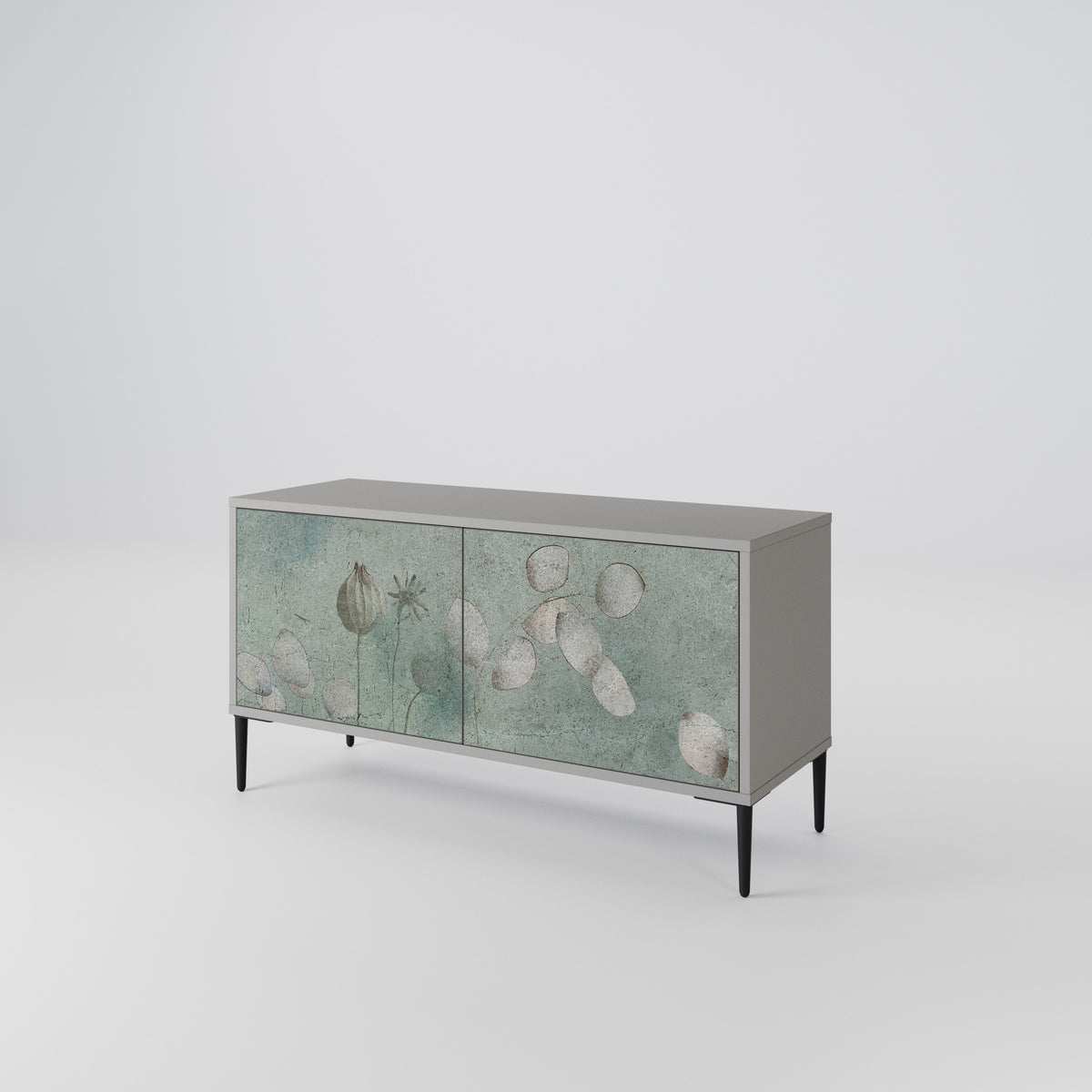 NIGHT LADY Kompaktní dvoudveřový TV stolek