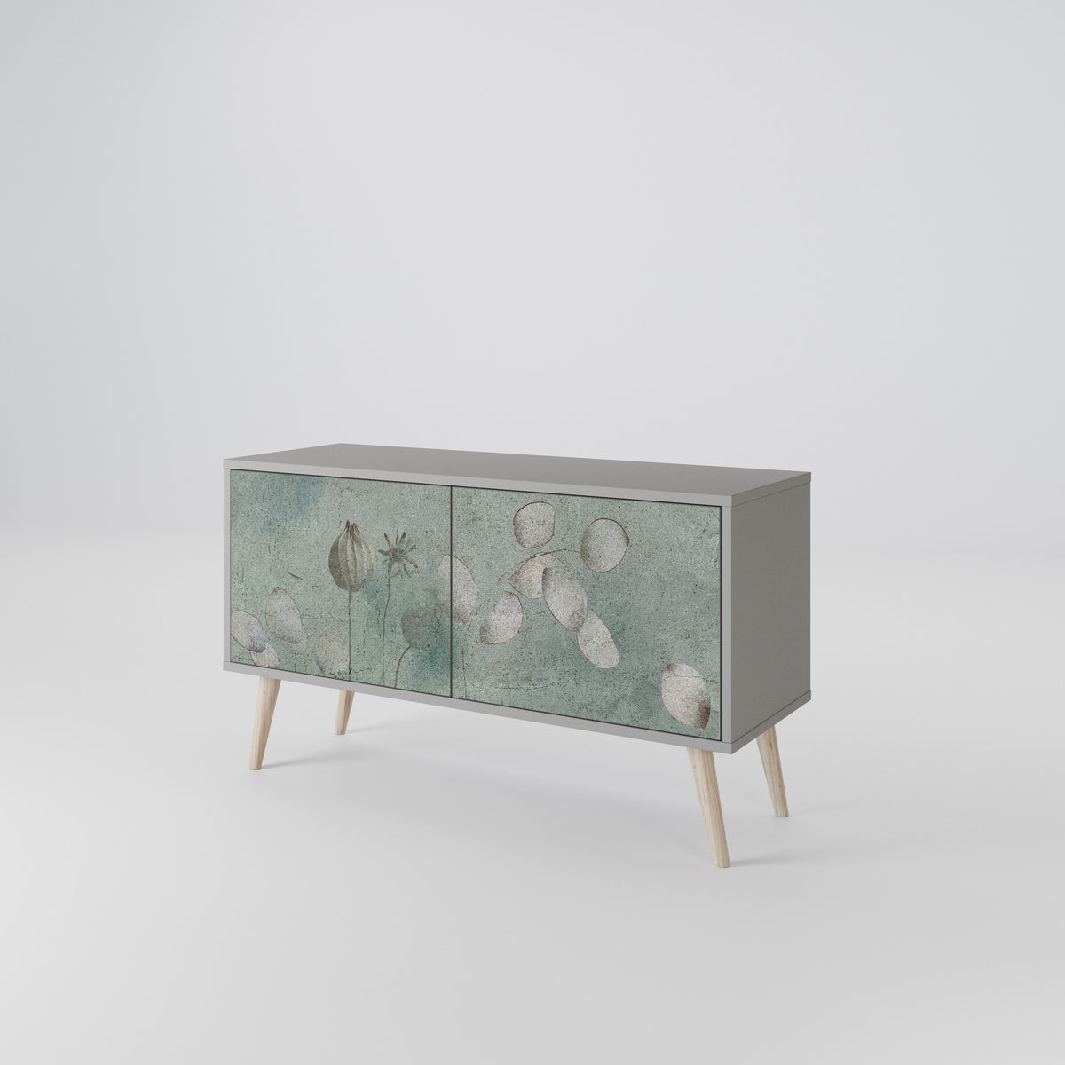 NIGHT LADY Kompaktní dvoudveřový TV stolek