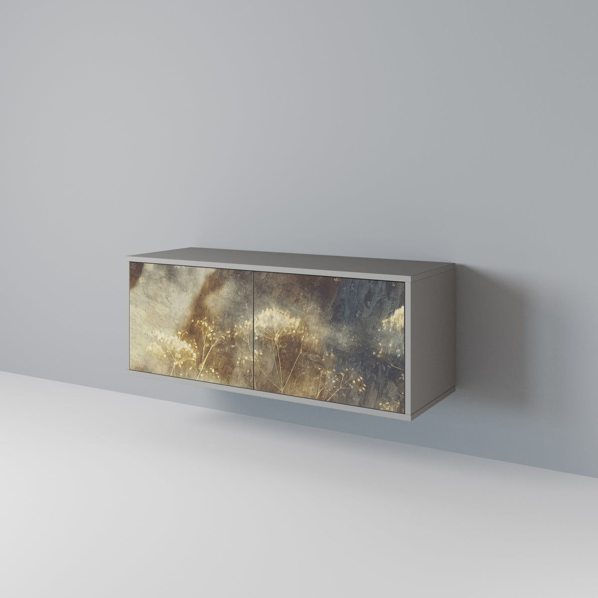 GENTLE POWER Kompaktní dvoudveřový TV stolek