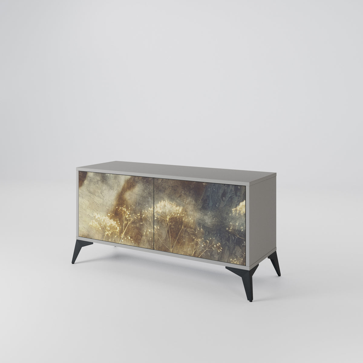 GENTLE POWER Kompaktní dvoudveřový TV stolek