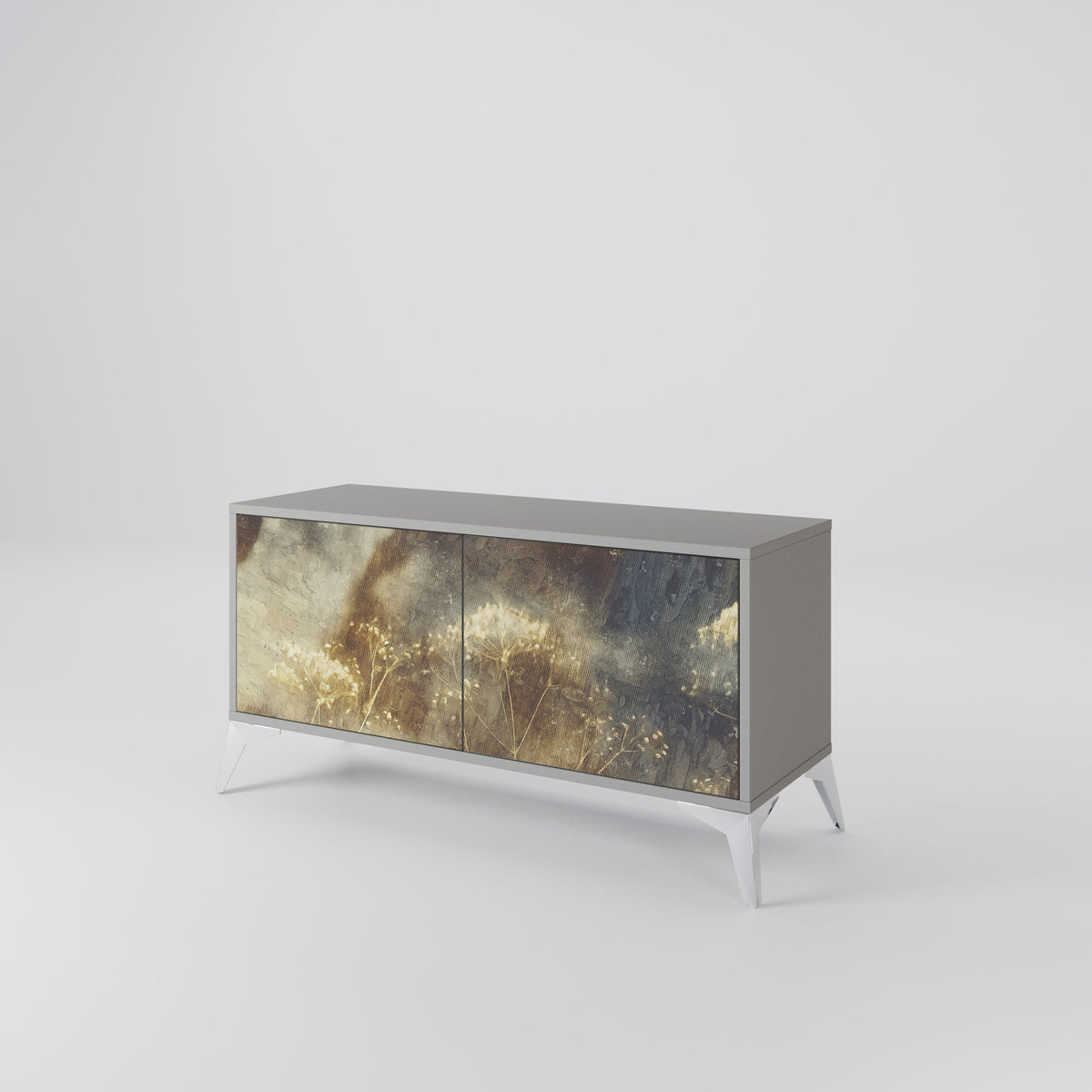 GENTLE POWER Kompaktní dvoudveřový TV stolek