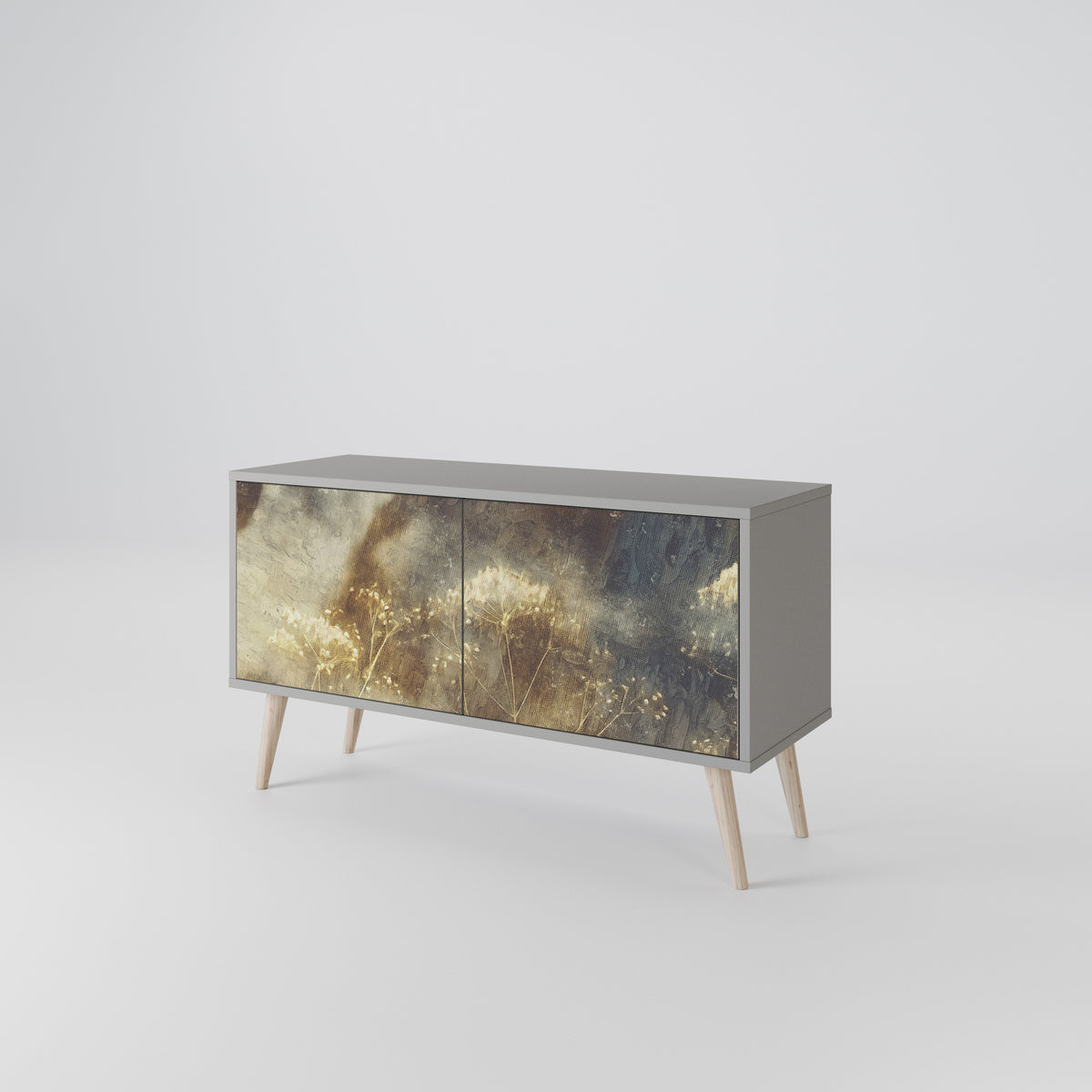 GENTLE POWER Kompaktní dvoudveřový TV stolek