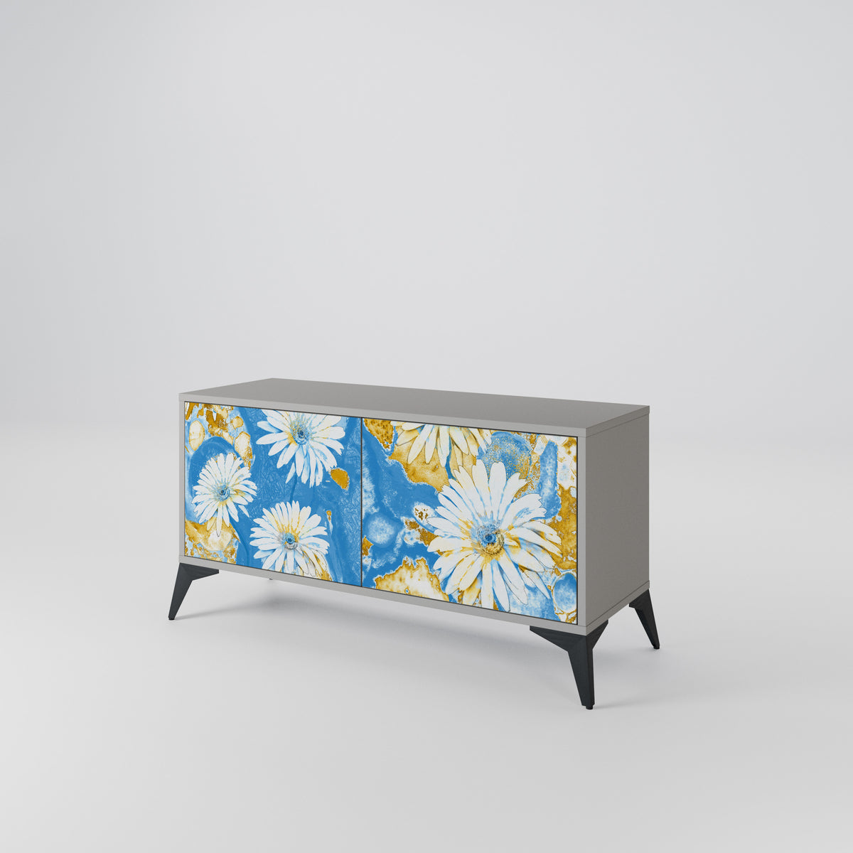 DAISY LUXE Kompaktní dvoudveřový TV stolek