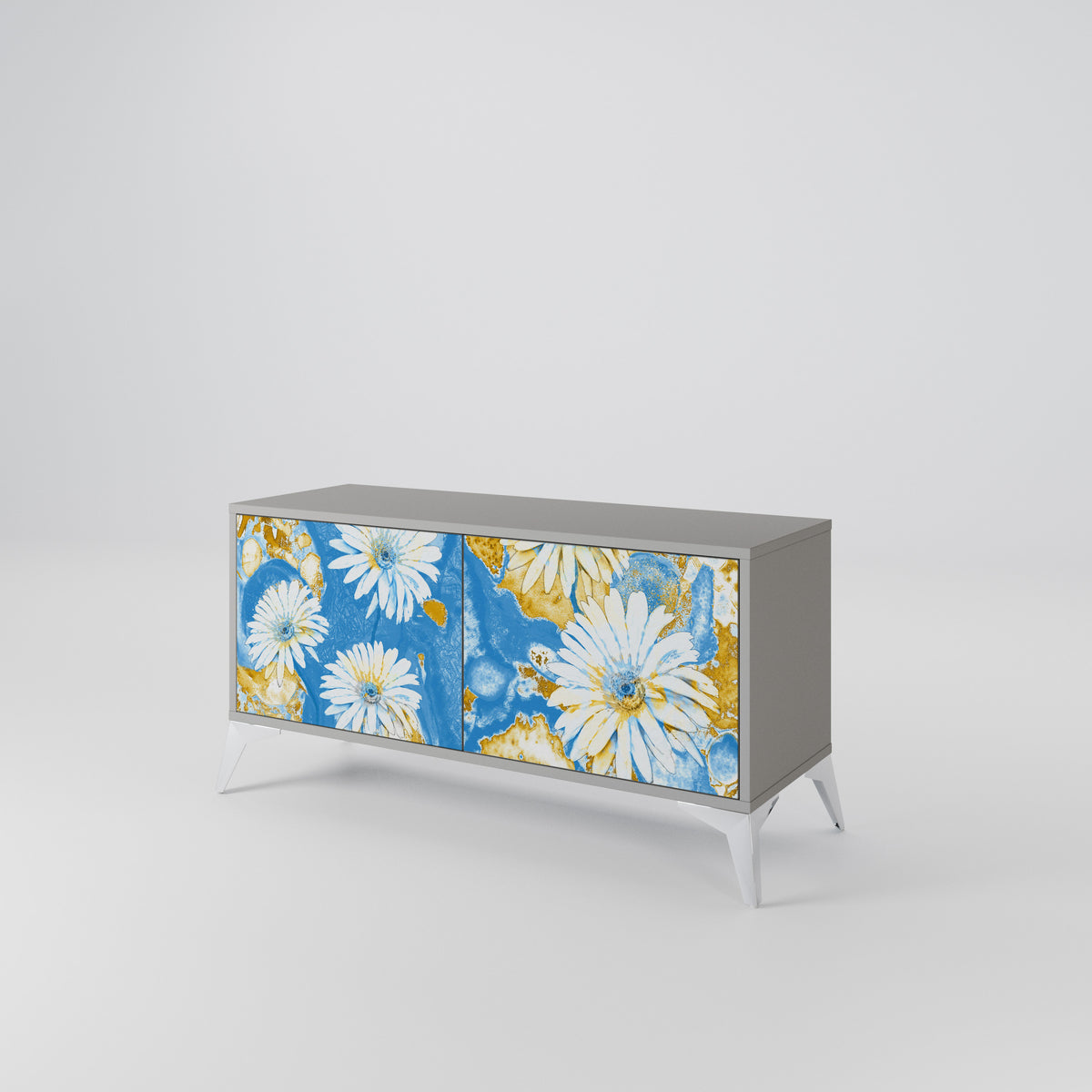 DAISY LUXE Kompaktní dvoudveřový TV stolek