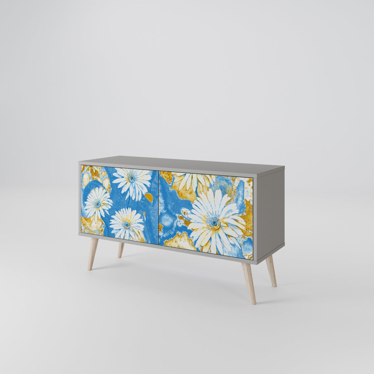 DAISY LUXE Kompaktní dvoudveřový TV stolek