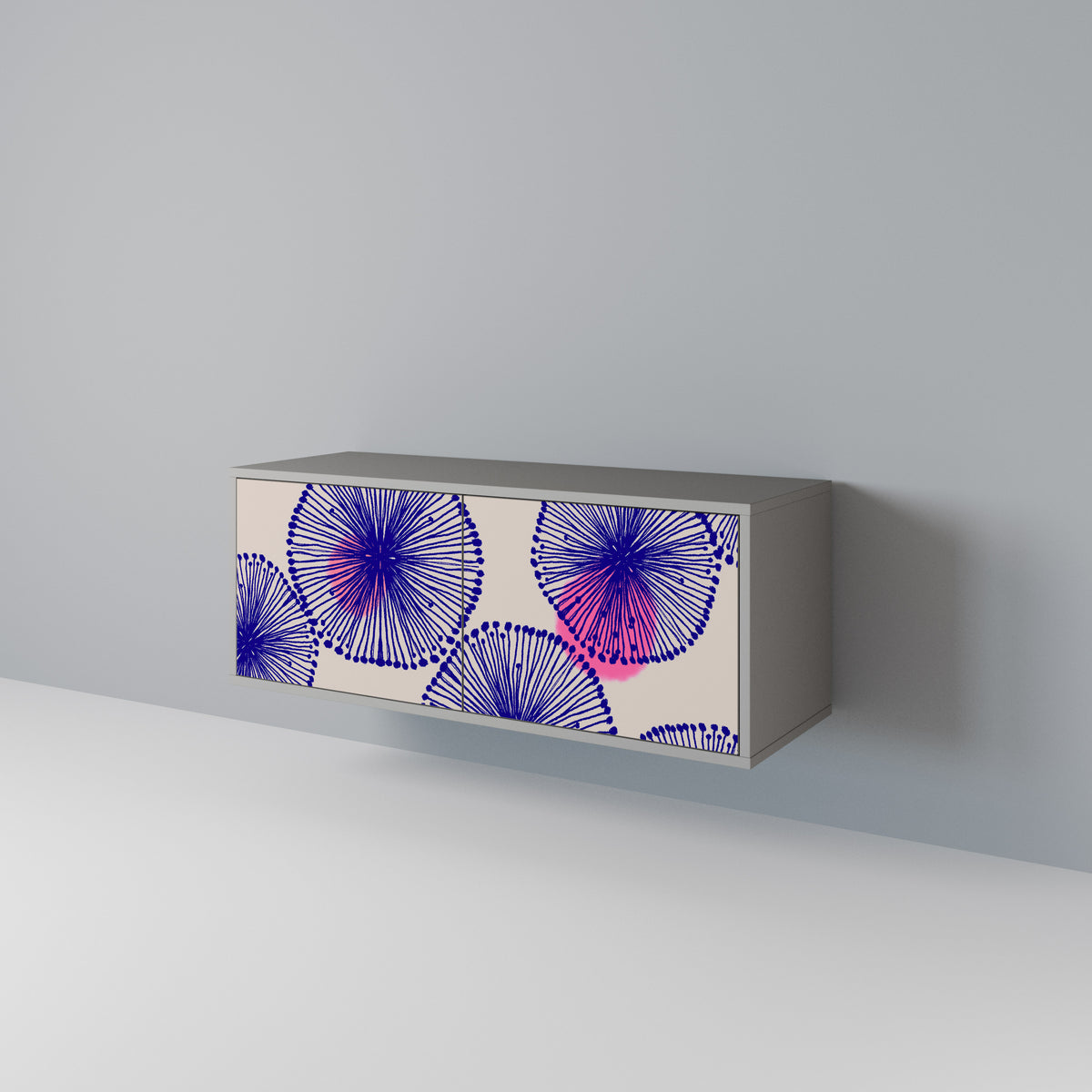 MAGIC NATURE Kompaktní dvoudveřový TV stolek