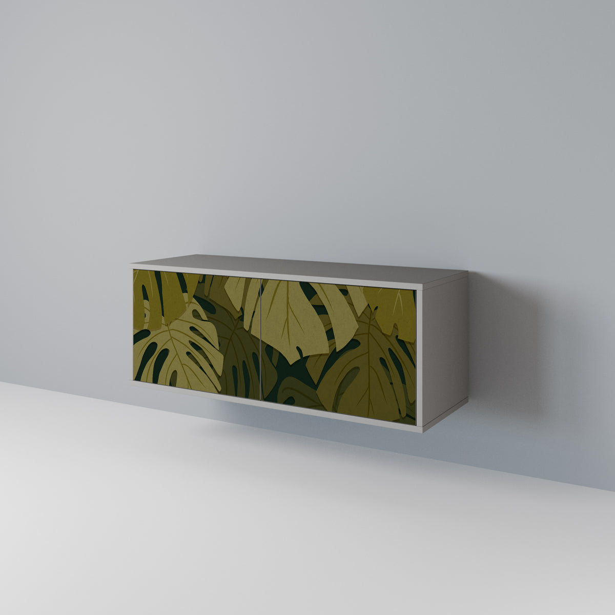 TROPICAL BEAUTY Kompaktní dvoudveřový TV stolek