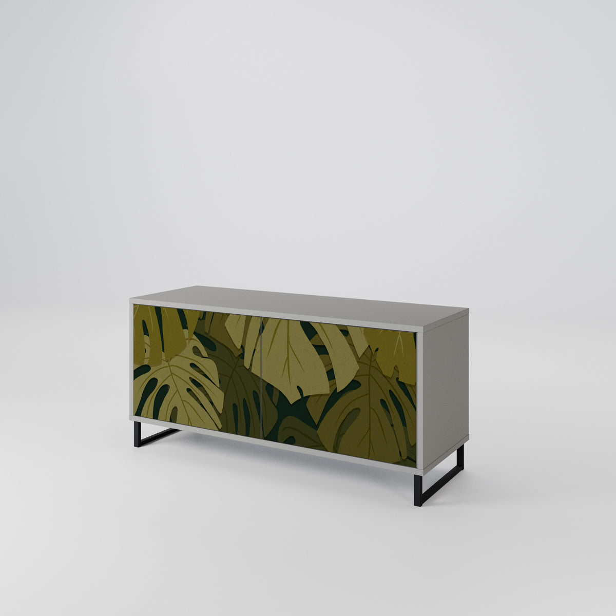 TROPICAL BEAUTY Kompaktní dvoudveřový TV stolek