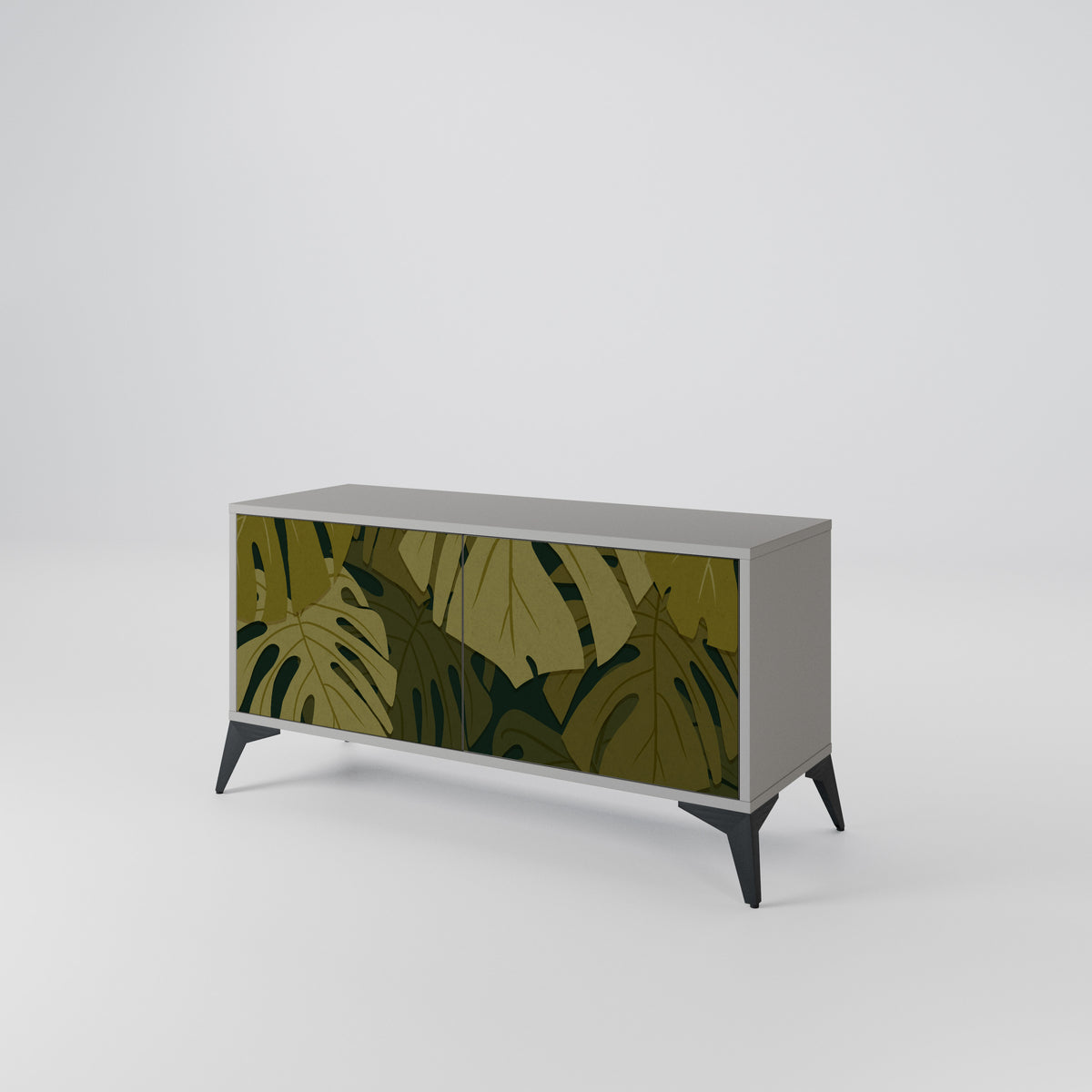 TROPICAL BEAUTY Kompaktní dvoudveřový TV stolek