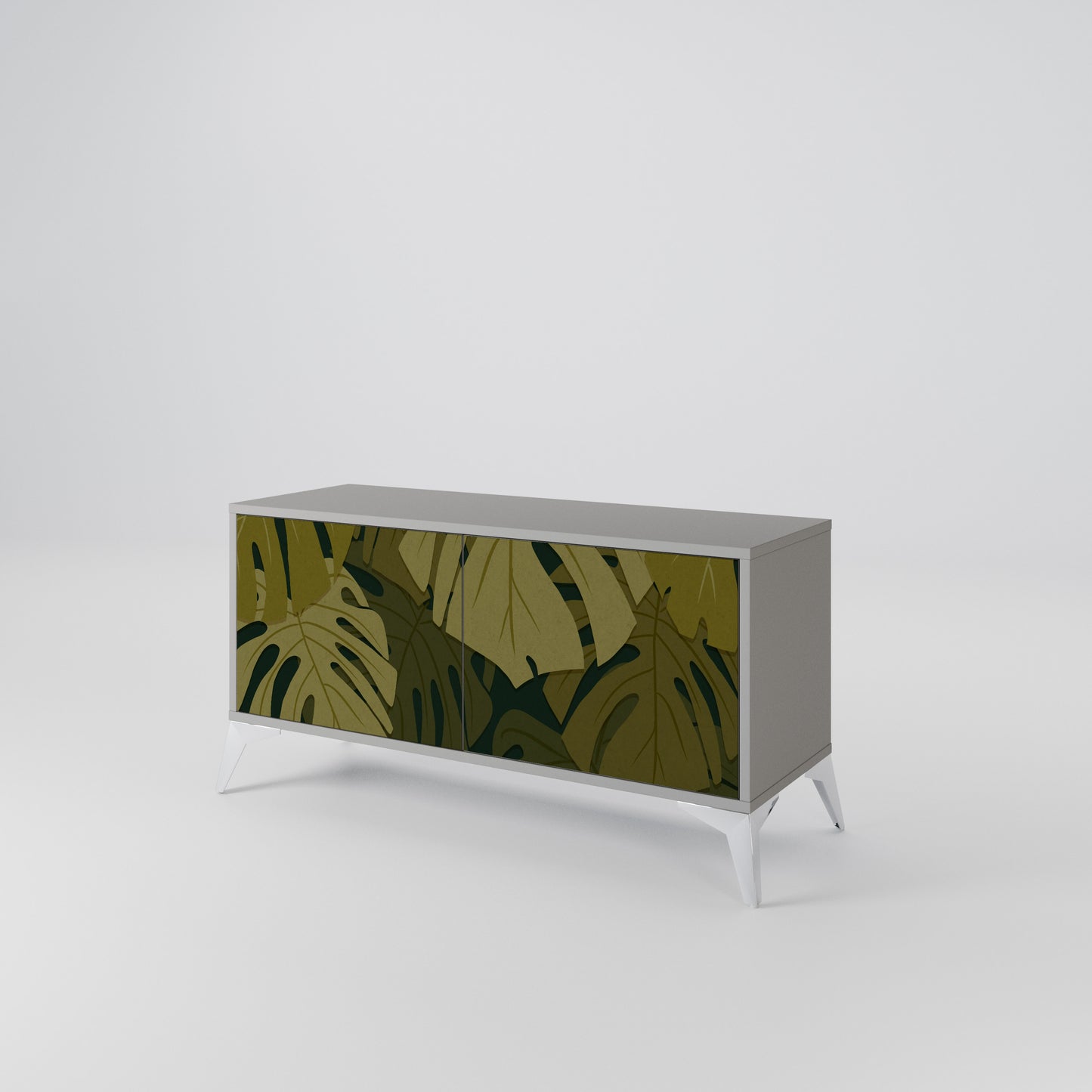 TROPICAL BEAUTY Kompaktní dvoudveřový TV stolek