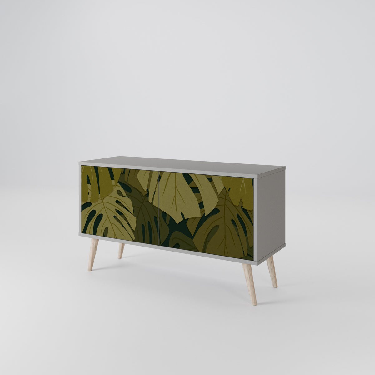 TROPICAL BEAUTY Kompaktní dvoudveřový TV stolek