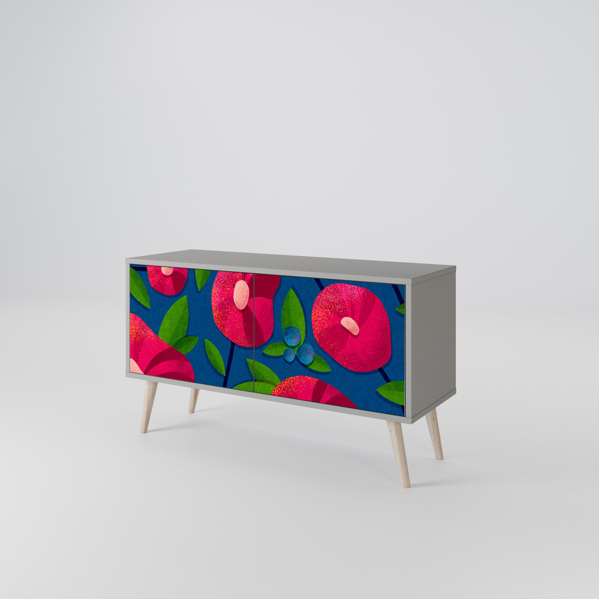 SPRING THOUGHTS Kompaktní dvoudveřový TV stolek