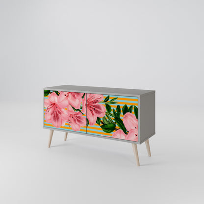 FRAGILE BEAUTY Kompaktní dvoudveřový TV stolek