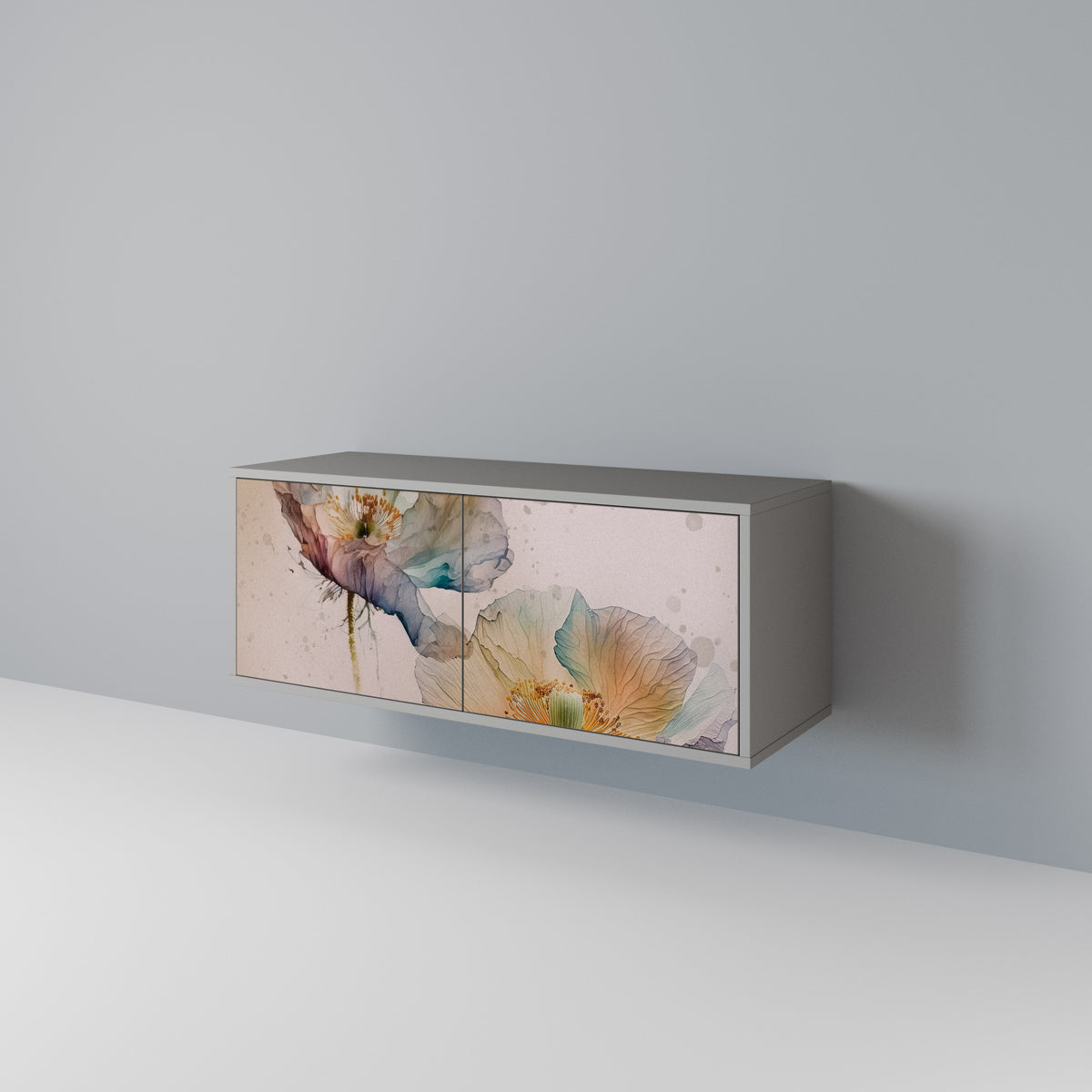 SOFTEN POPPY Kompaktní dvoudveřový TV stolek