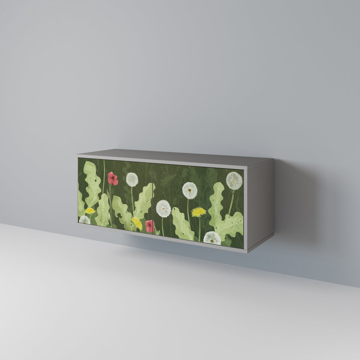 DANDELION AMUSE Kompaktní dvoudveřový TV stolek