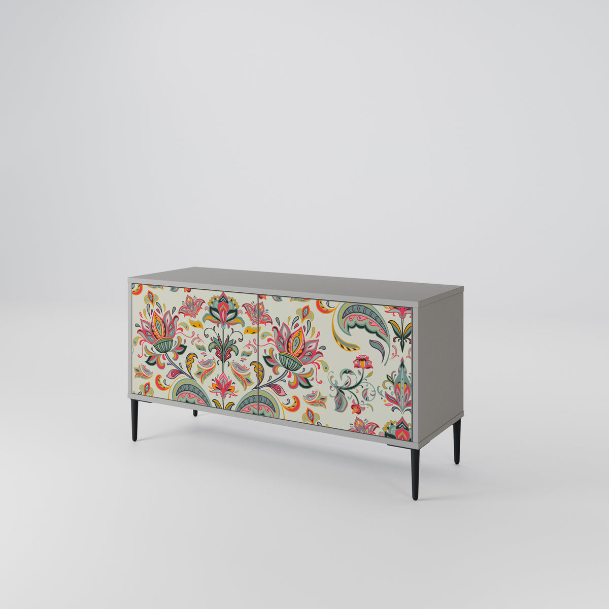 ORGANIC FOLKLORE Kompaktní dvoudveřový TV stolek