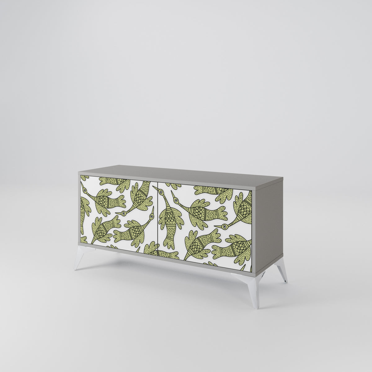 SEEDLING SONGBIRD Kompaktní dvoudveřový TV stolek