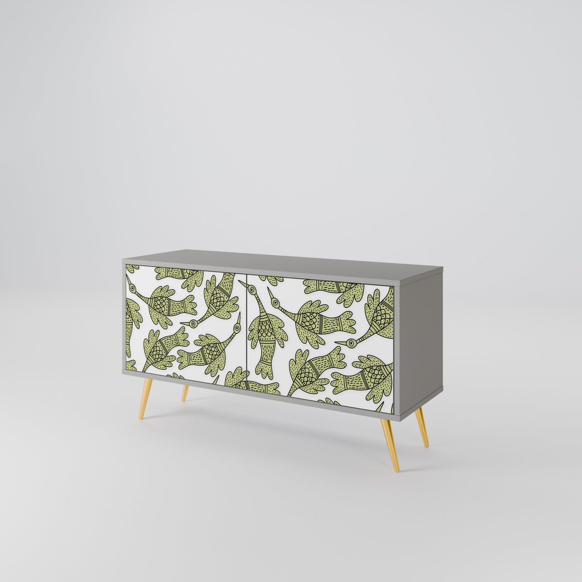 SEEDLING SONGBIRD Kompaktní dvoudveřový TV stolek