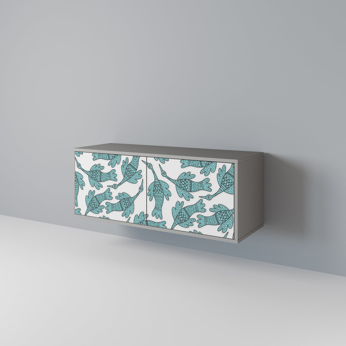 WATERSPOUT SONGIBIRD Kompaktní dvoudveřový TV stolek