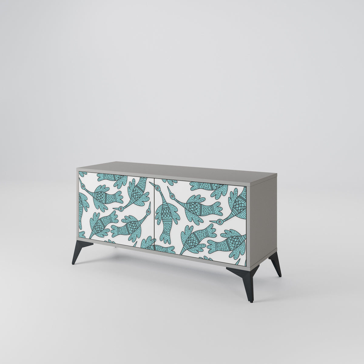 WATERSPOUT SONGIBIRD Kompaktní dvoudveřový TV stolek